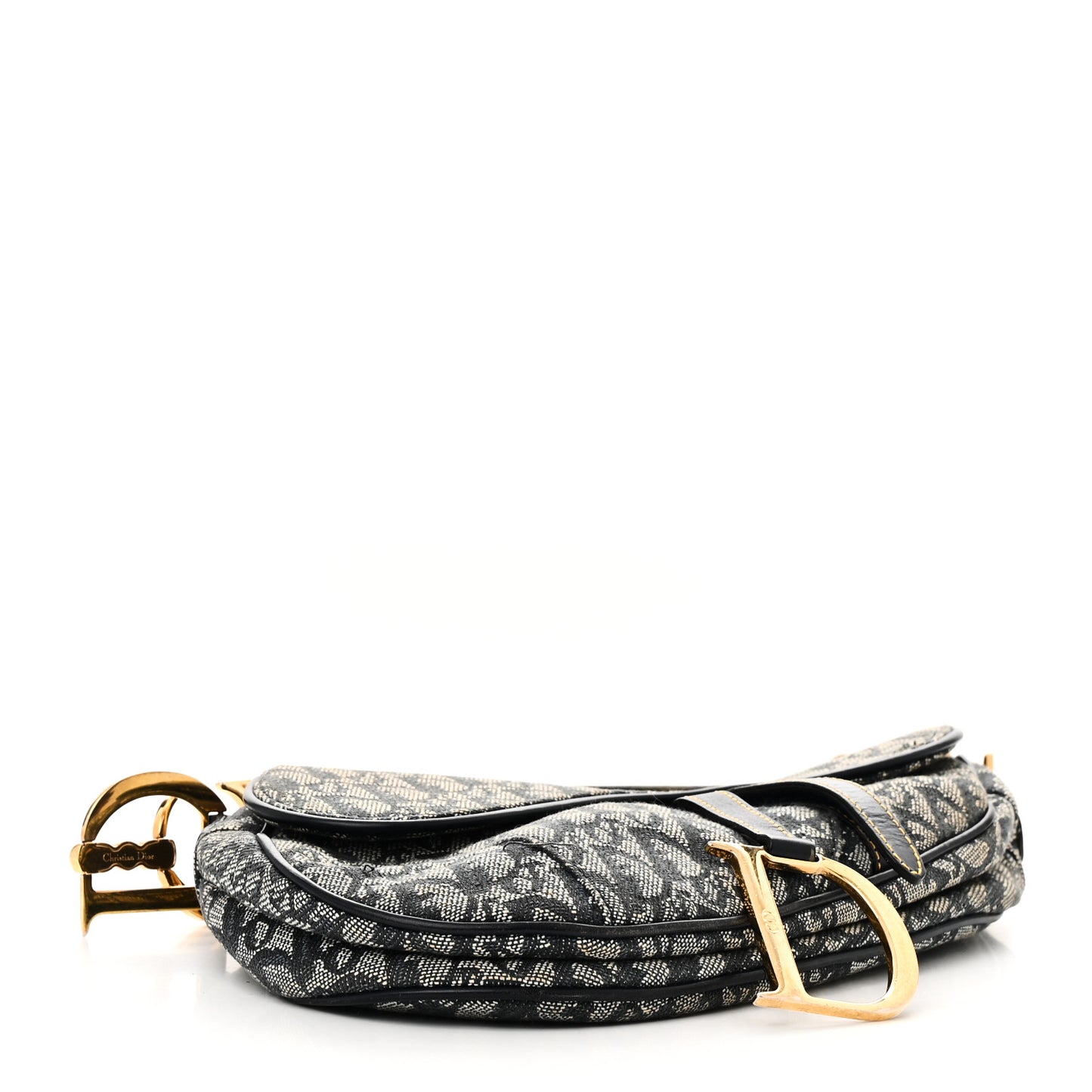 Monogram Saddle Bag Blue