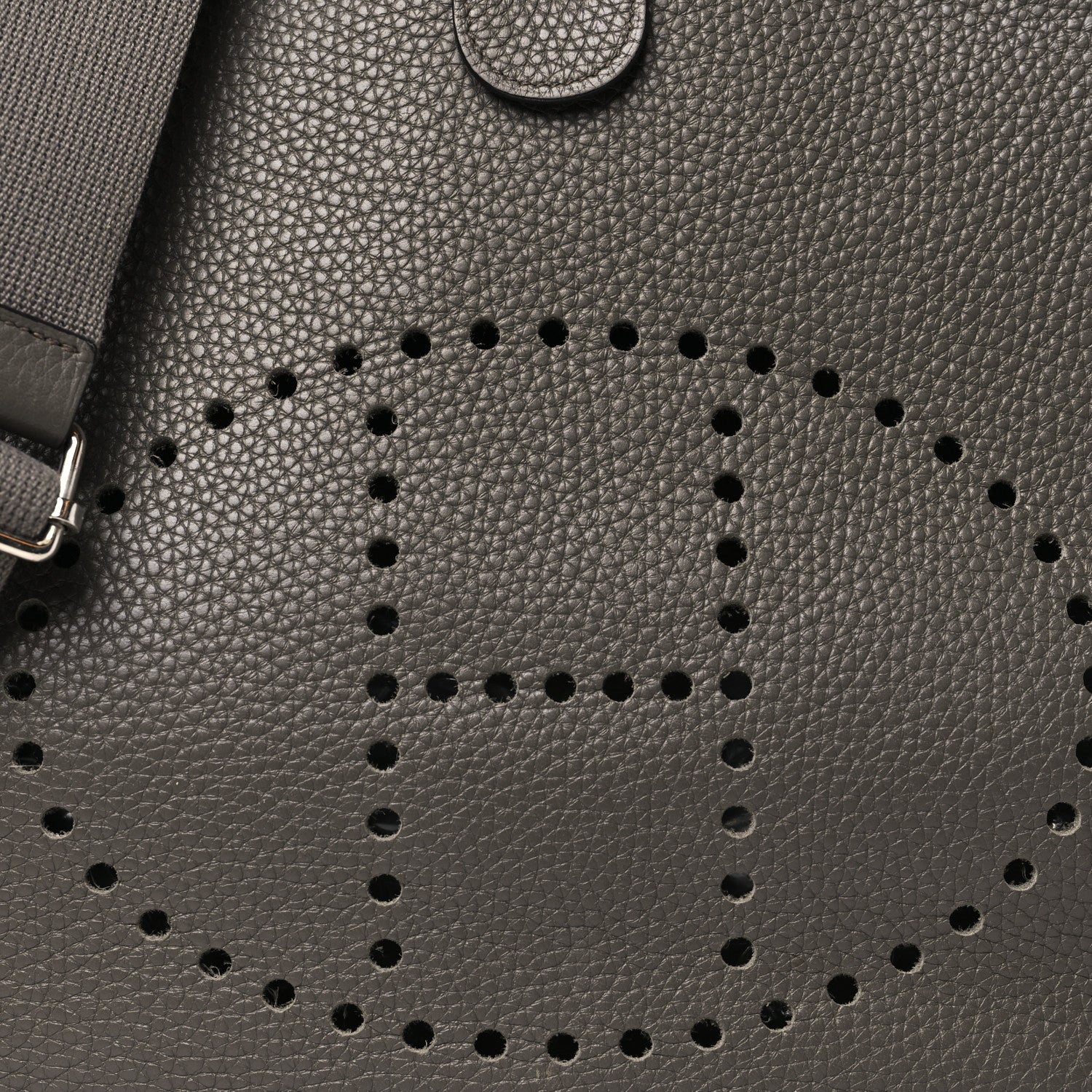 Hermes Taurillon Clemence Evelyne III GM Etoupe 8 of 11