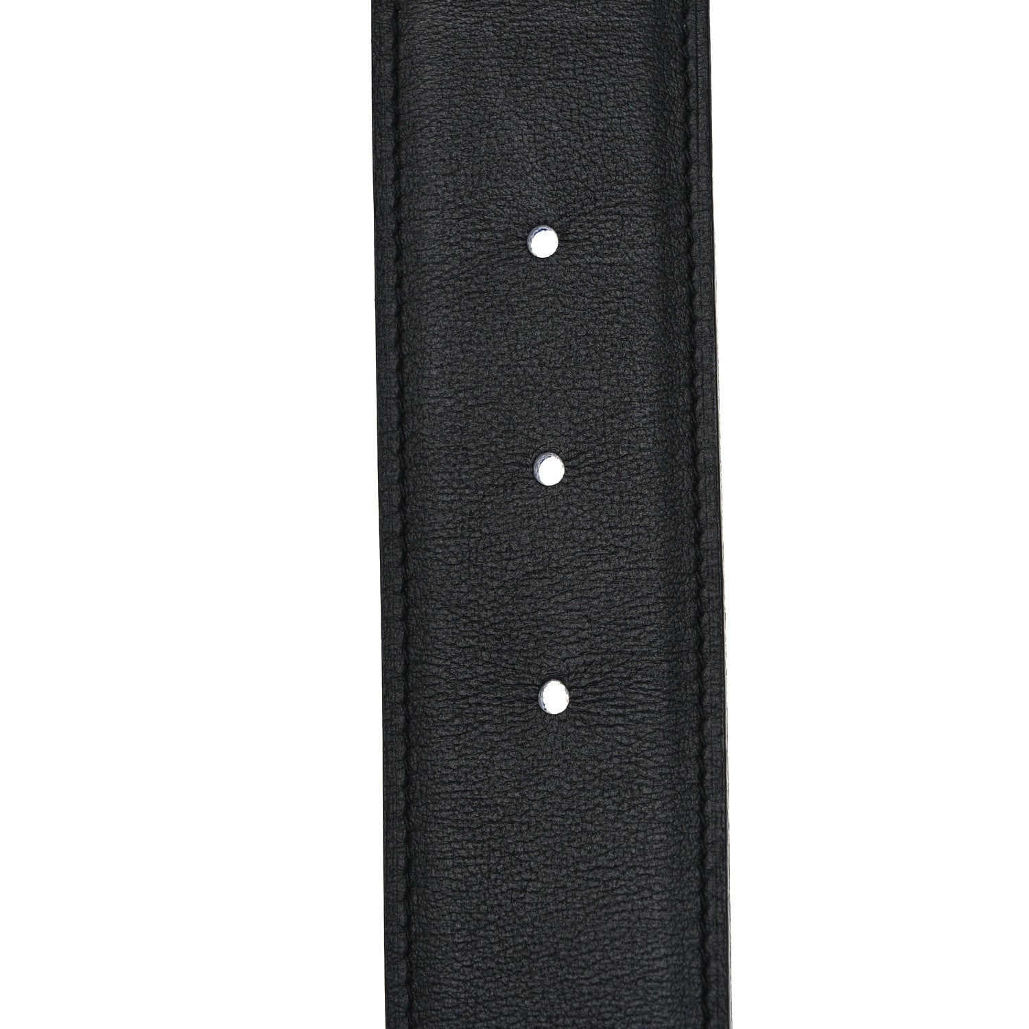 Hermes Togo 38mm Constance H Belt 90 36 Black Bleu Electrique 4 of 5