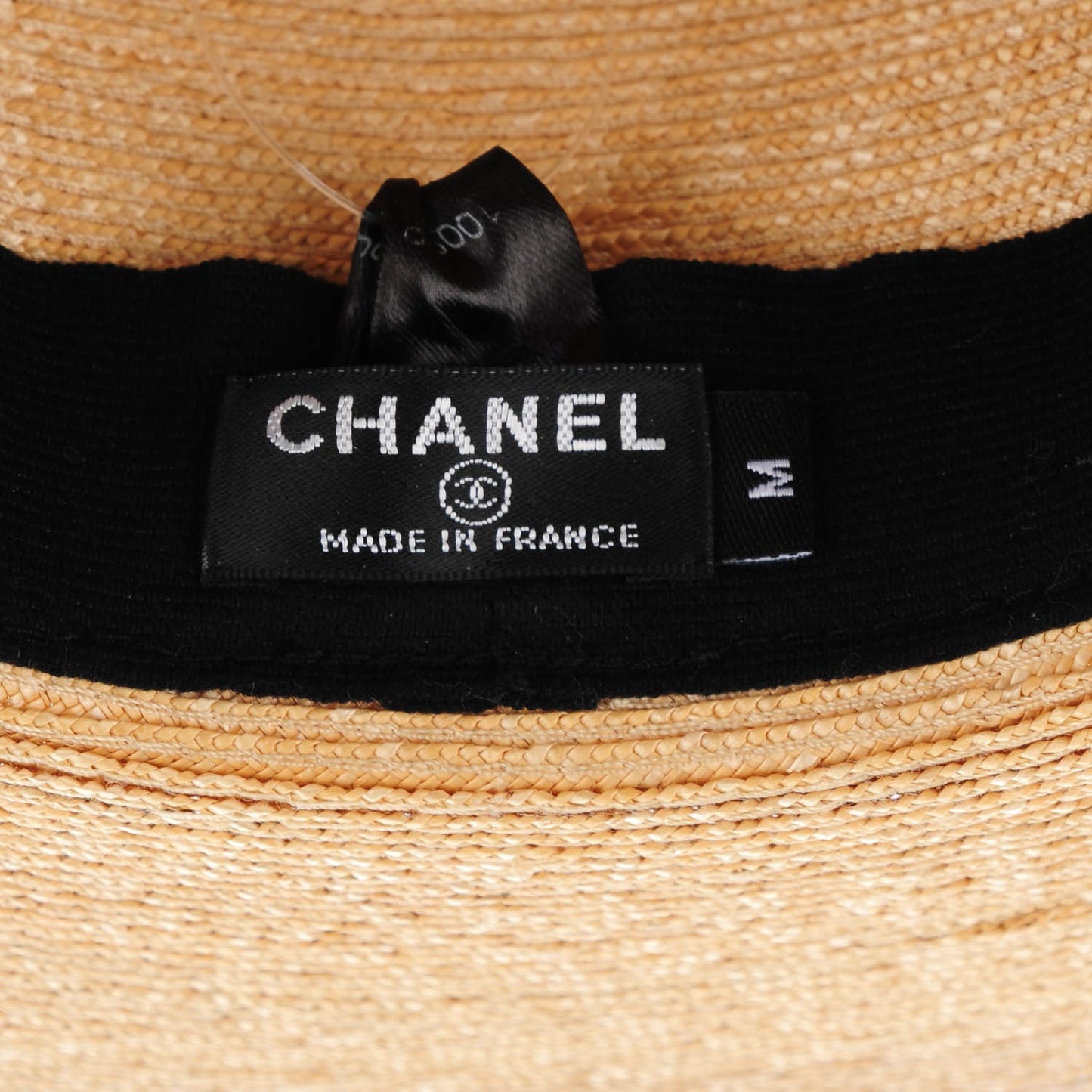 Straw CC Floppy Hat M Beige