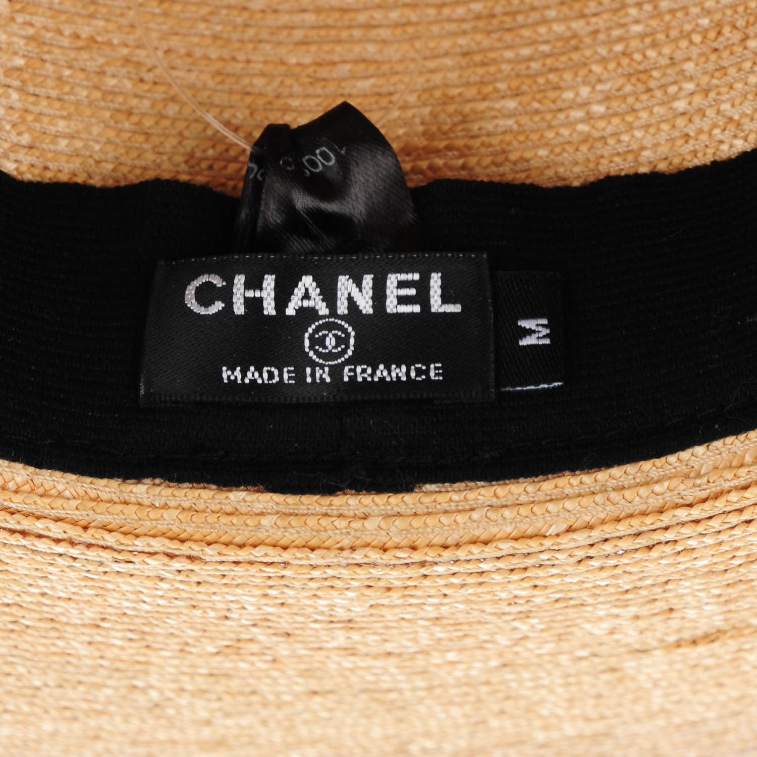 Chanel Straw CC Floppy Hat M Beige 7 of 8