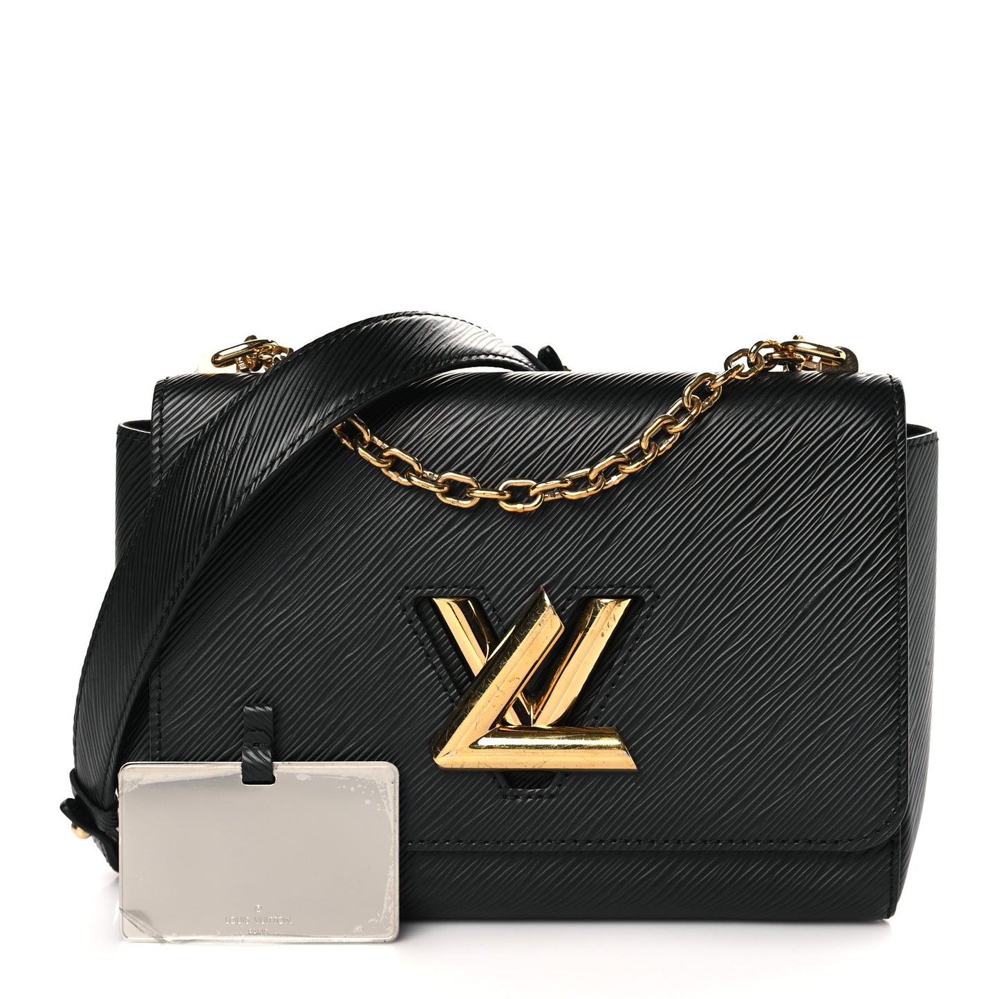 Epi Twist Shoulder Bag MM Black