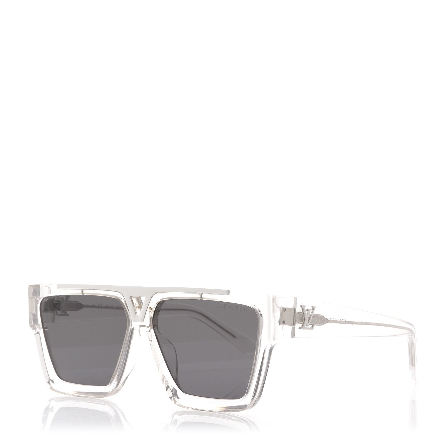lv goggles Louis Vuitton Acetate 1.1 Evidence Sunglasses Z1681W Transparent 1772908 – FASHIONPHILE