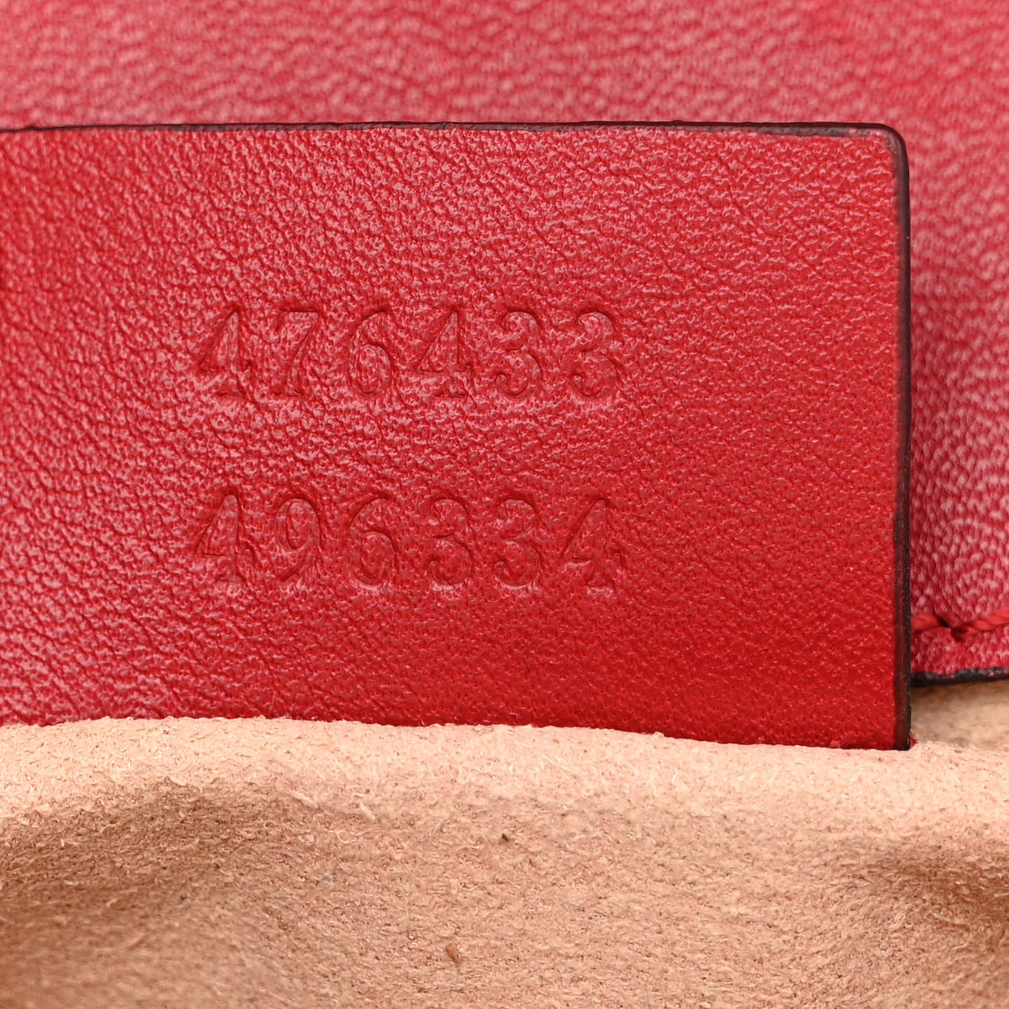 Calfskin Matelasse Super Mini GG Marmont Shoulder Bag Hibiscus Red