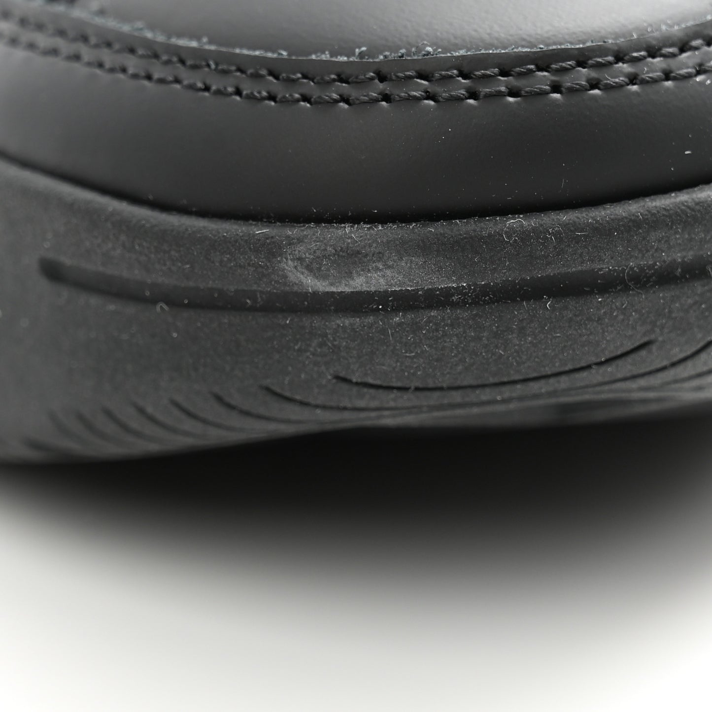 Velvet Calfskin Mixed Fibers CC Sneakers 36 Black