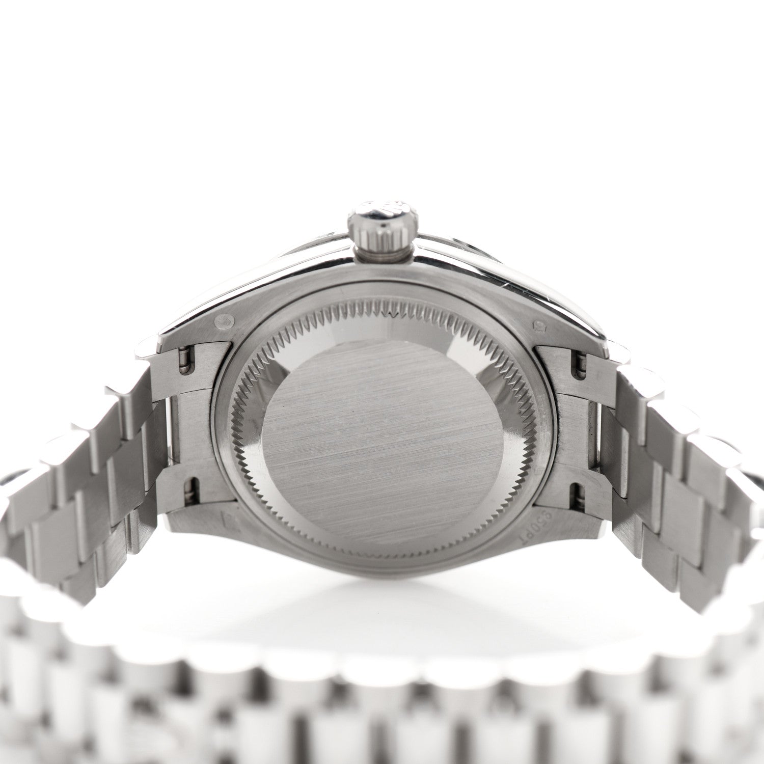 Rolex Platinum Diamond Mother of Pearl 28mm Oyster Perpetual Datejust Watch 279136RBR 4 of 5