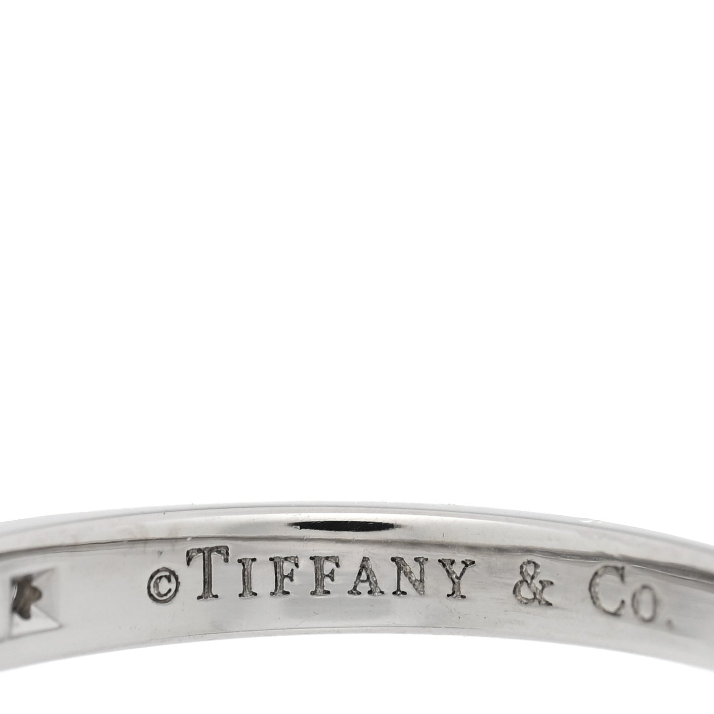 Platinum Diamond 2.5mm Half Circle Wedding Band Ring 48 4.5