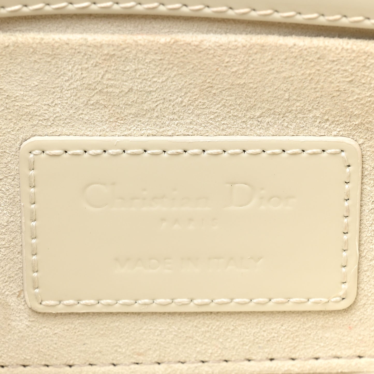 Patent Cannage Small Lady D-Joy White