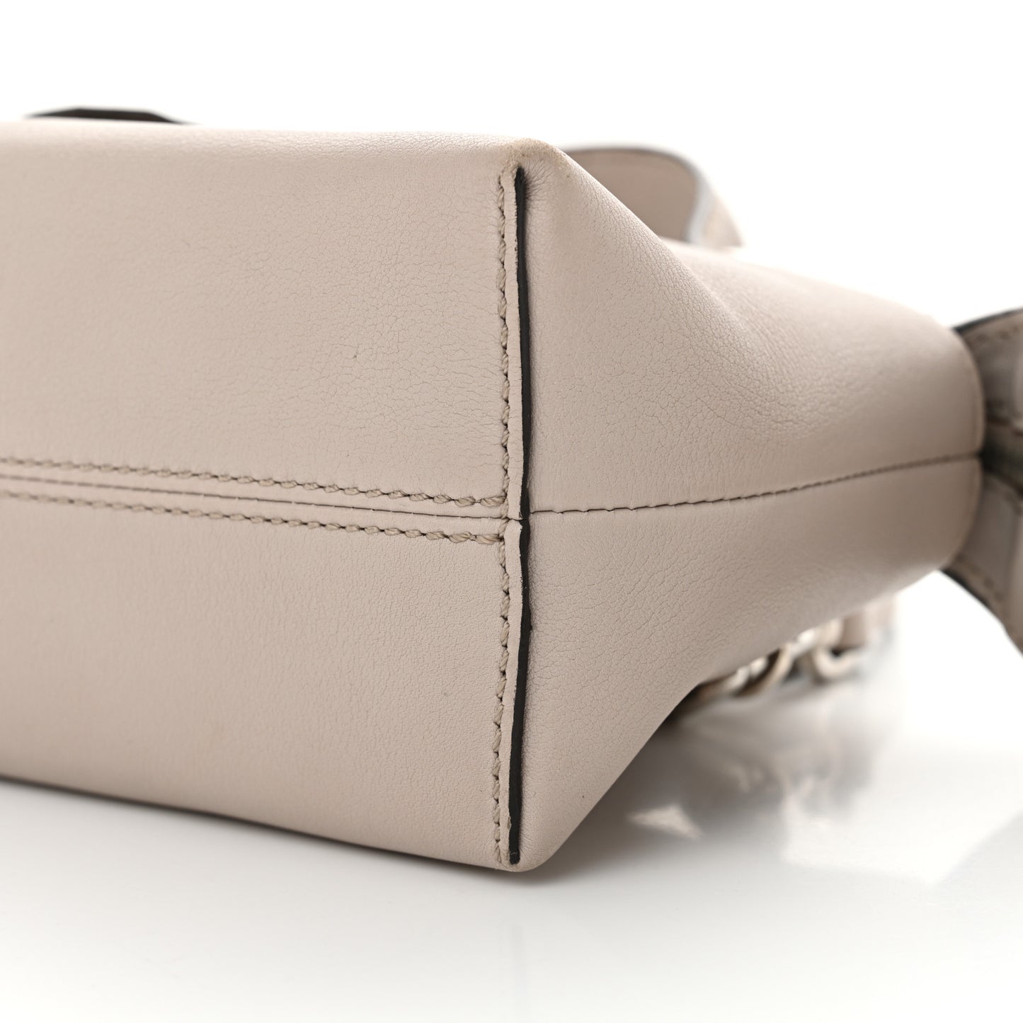 Shiny Nappa Crystal Croc Tail Mini By The Way Boston Bag Grigio Polvere