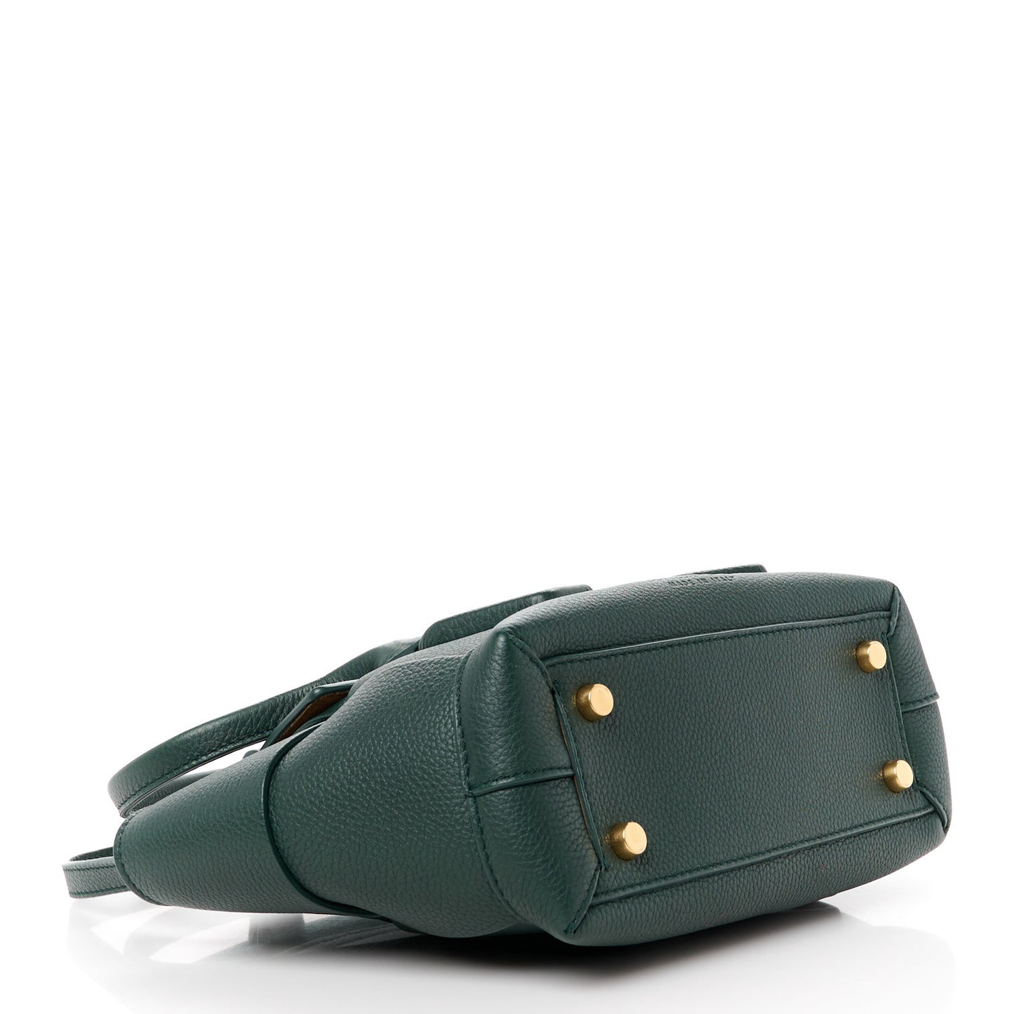 Grained Calfskin Maxi Intrecciato Mini Arco 33 Raintree