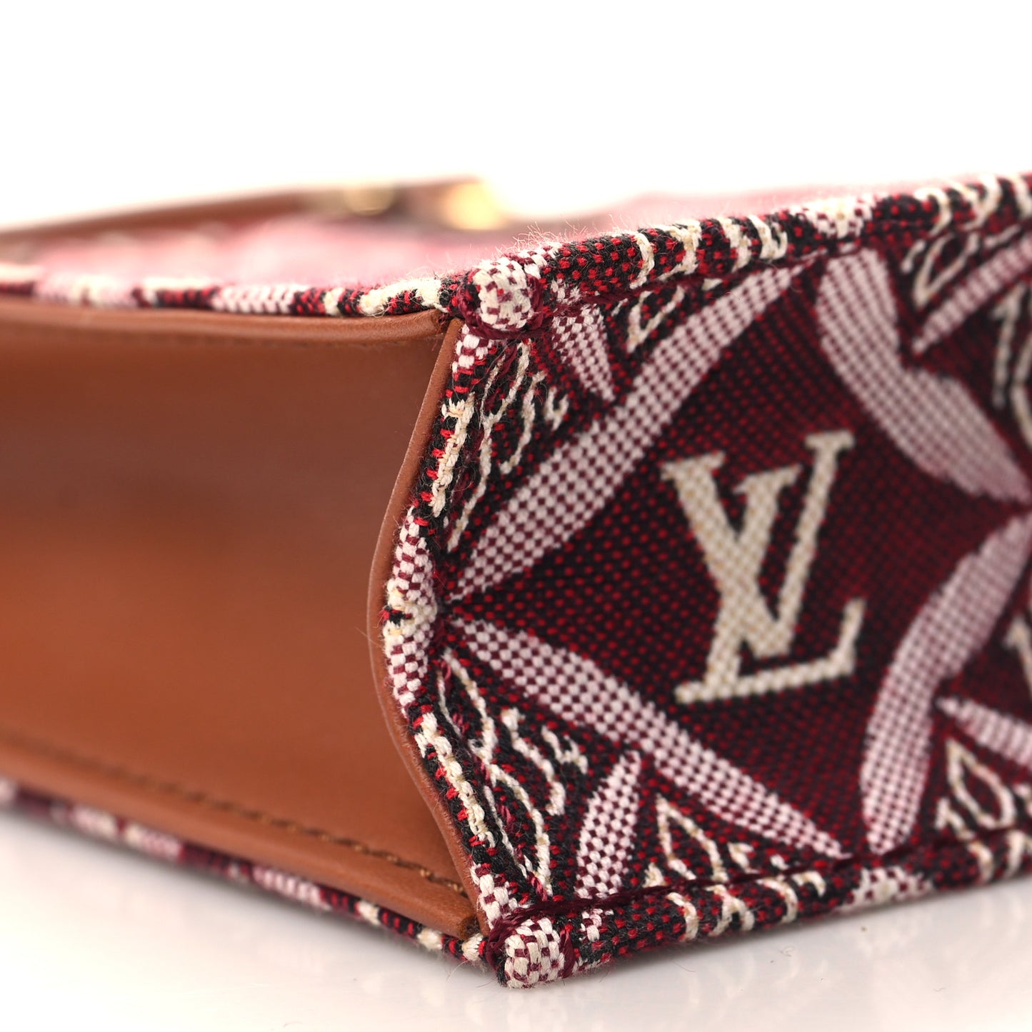 Jacquard Since 1854 Petit Sac Plat Bordeaux