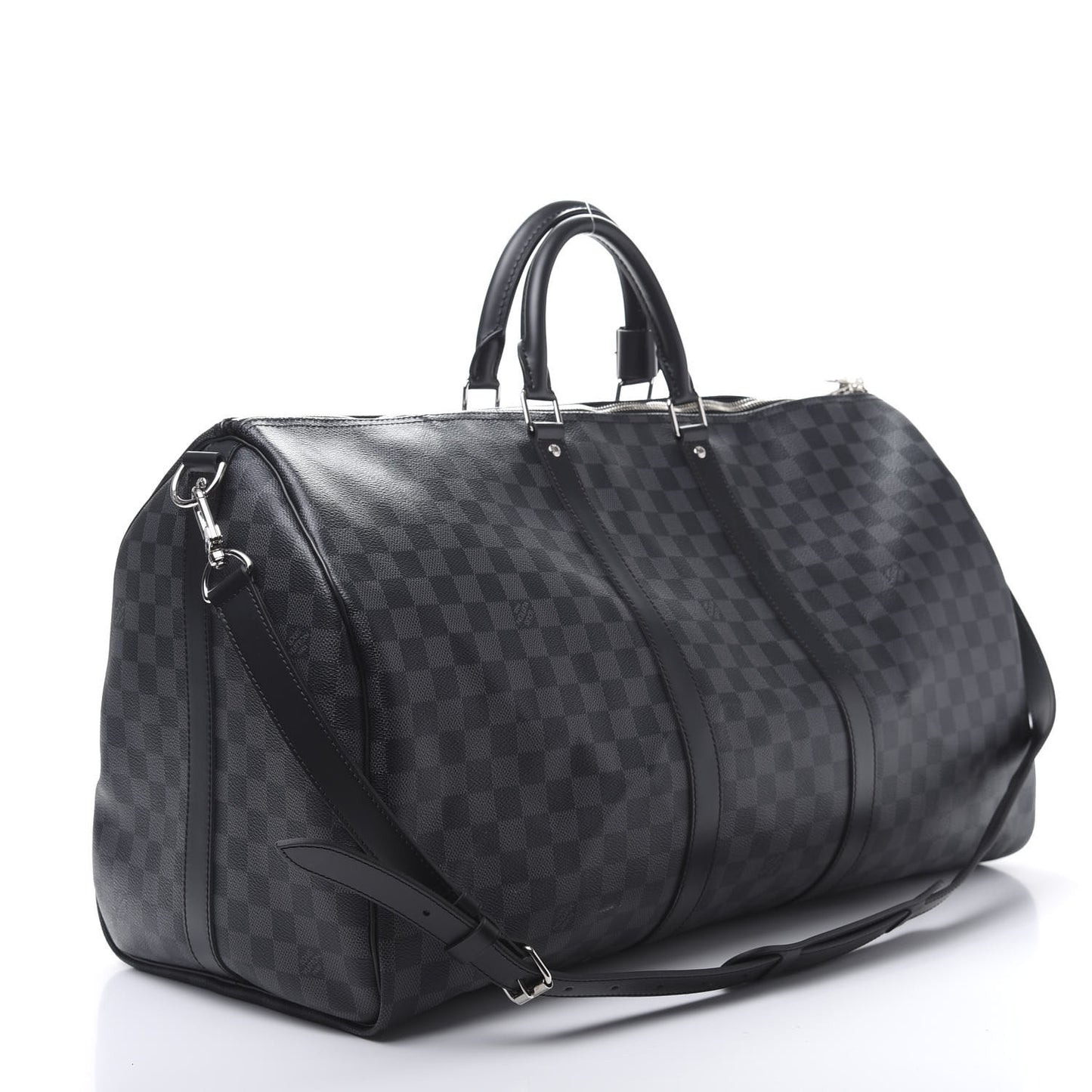 Damier Graphite Keepall Bandouliere 55