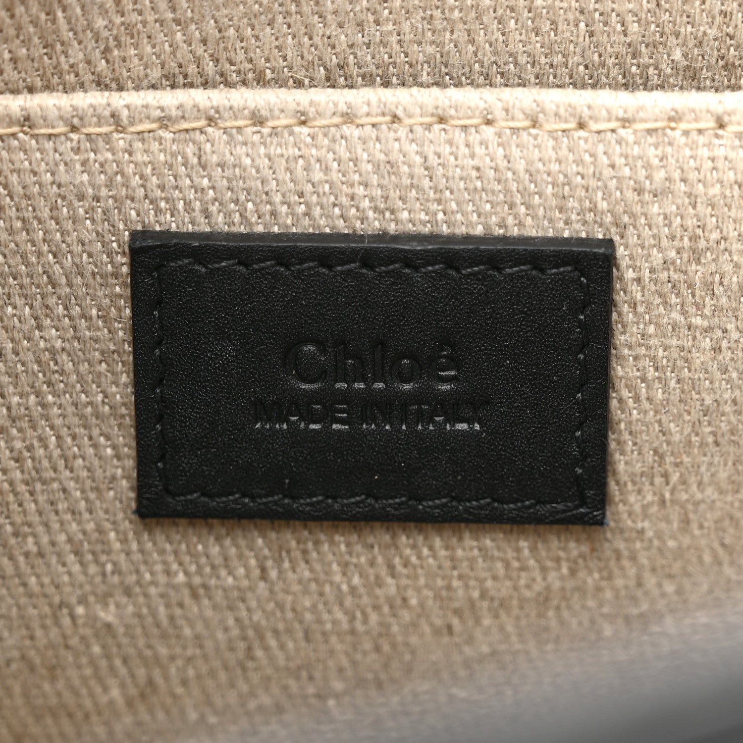 Chloe Calfskin Small Woody Tote Black 6 of 13