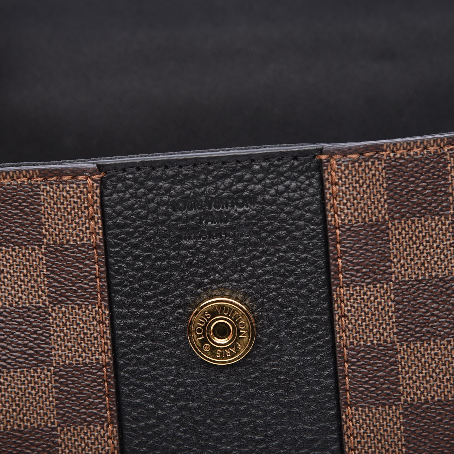Louis Vuitton Damier Ebene Bond Street BB Black 6 of 9