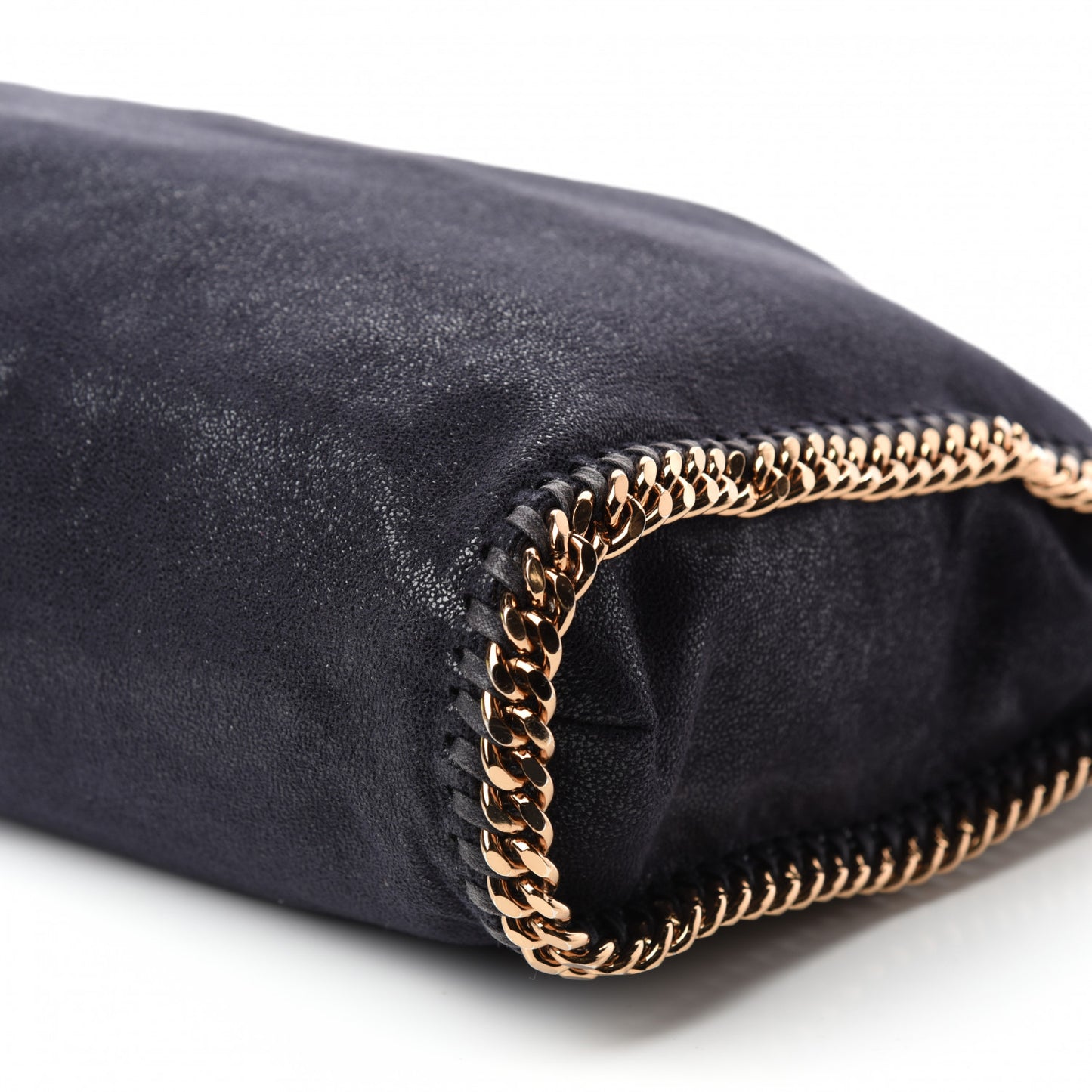 Shaggy Deer Small Falabella Tote Navy