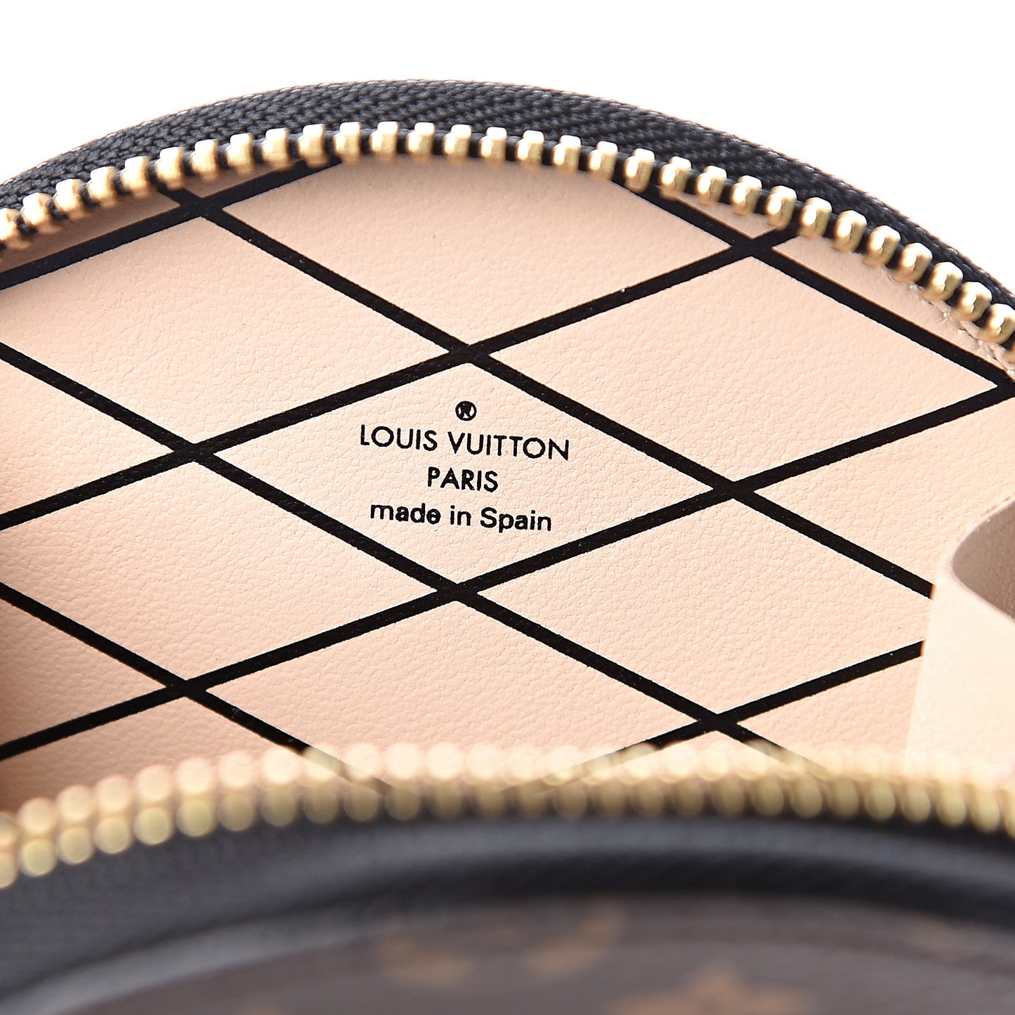 Calfskin Monogram Micro Boite Chapeau Black