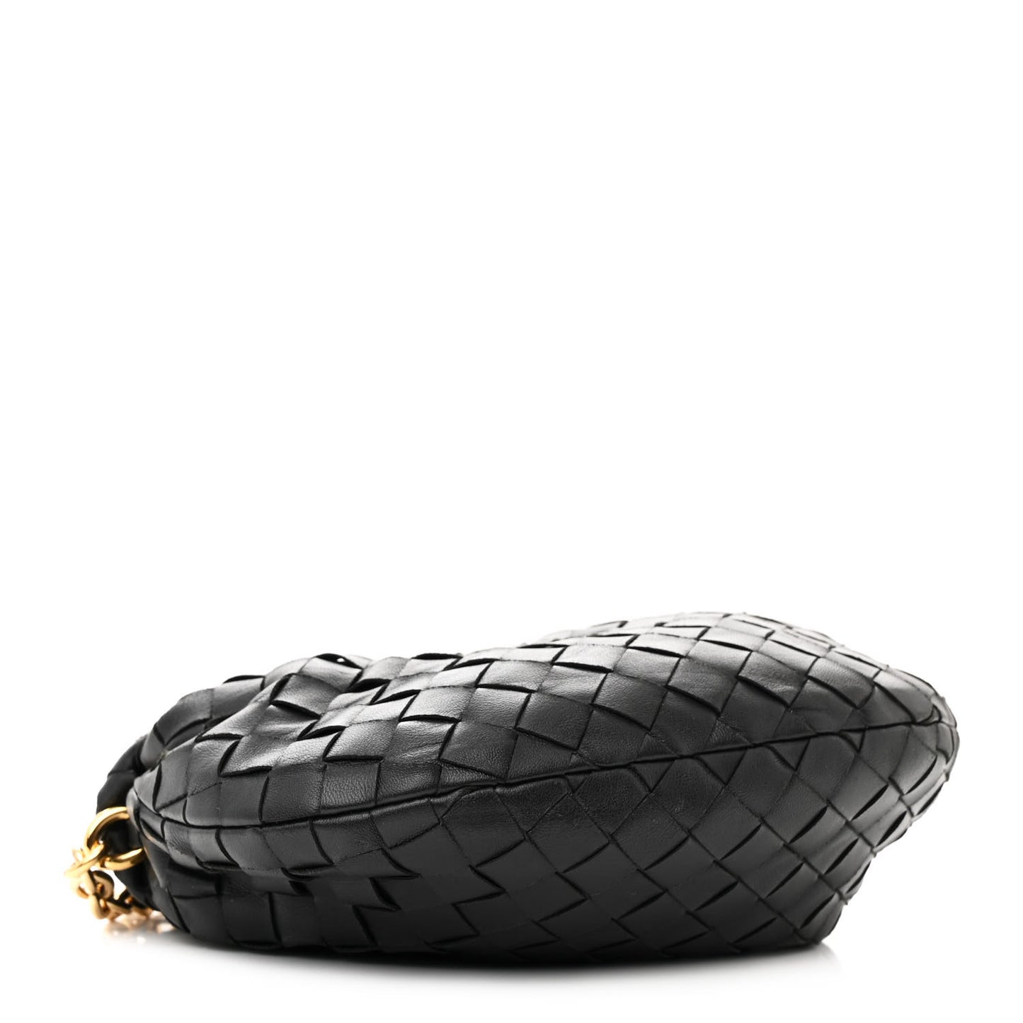 Nappa Intrecciato Mini Chain Jodie Black
