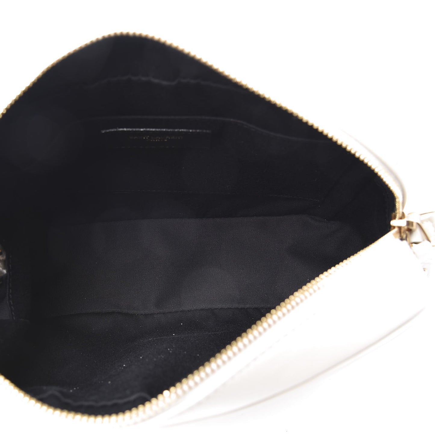 Calfskin Matelasse Monogram Lou Camera Bag Crema Soft