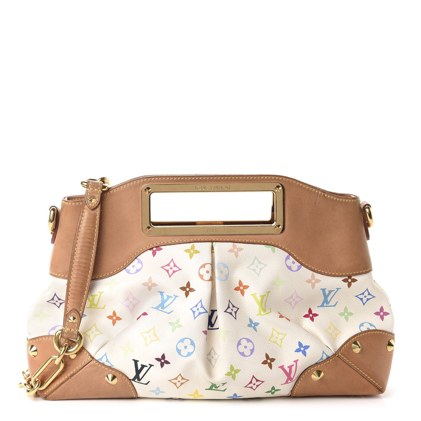 Monogram Multicolor Judy MM White
