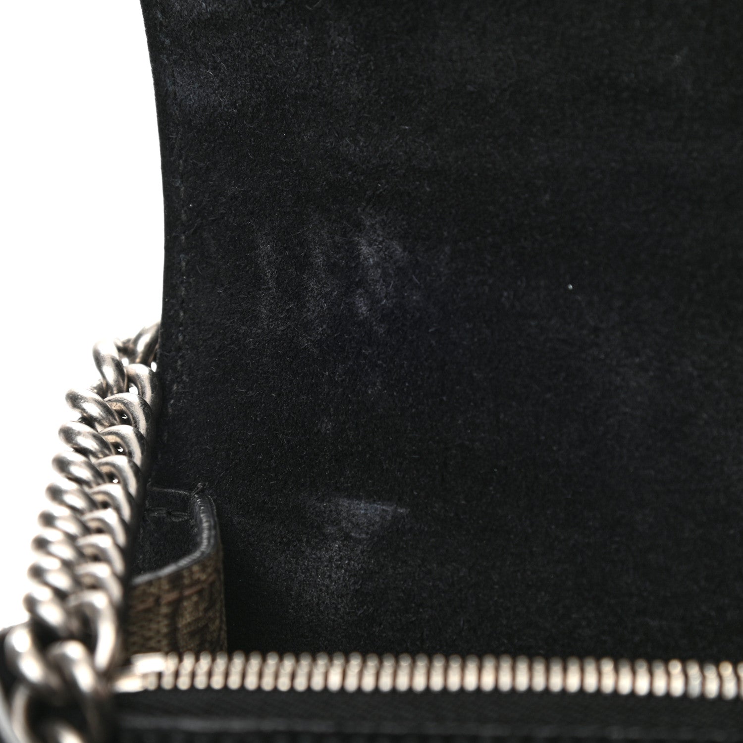 Gucci GG Supreme Monogram Small Dionysus Shoulder Bag Black 15 of 16