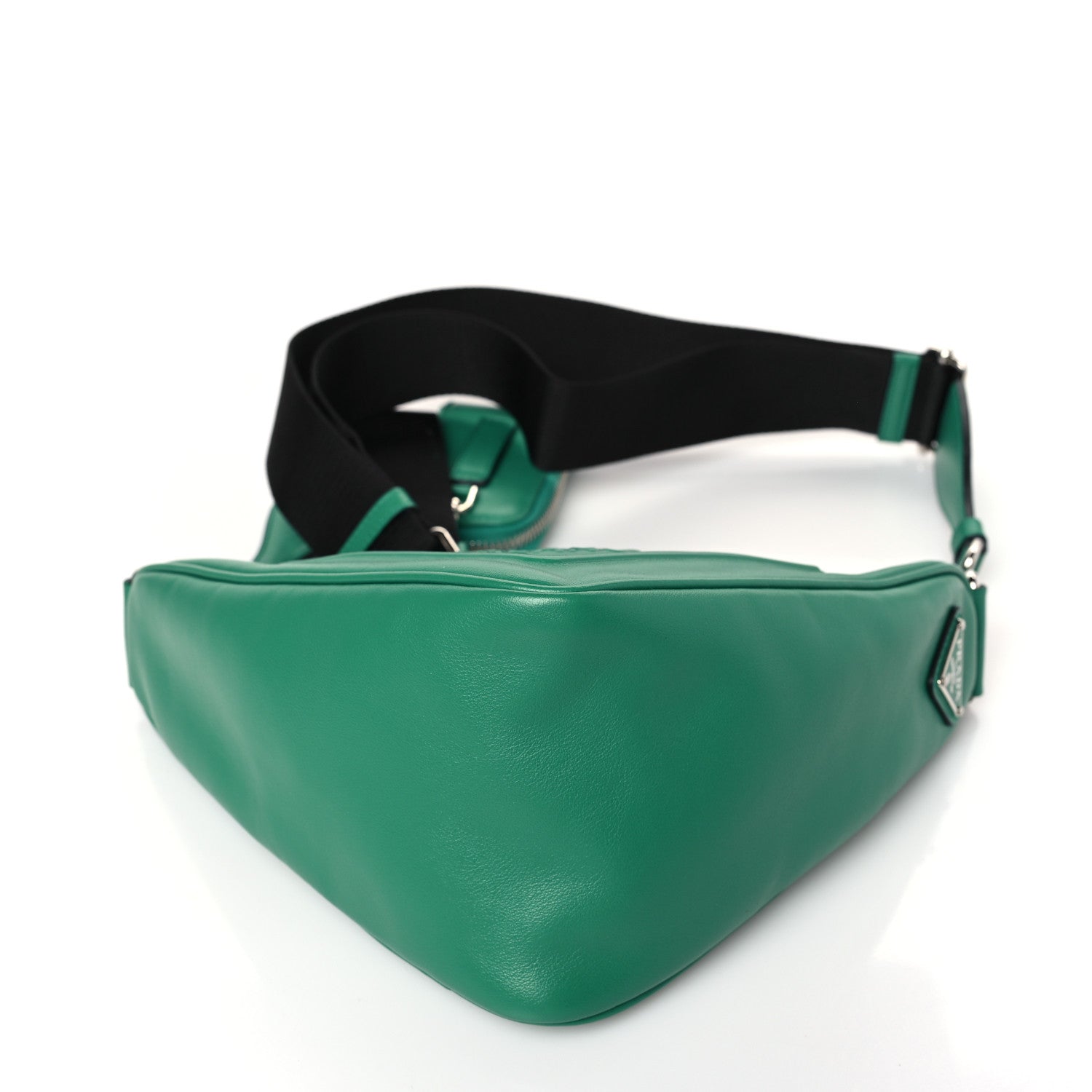 Prada Grace Lux Triangle Shoulder Bag Mango 8 of 9