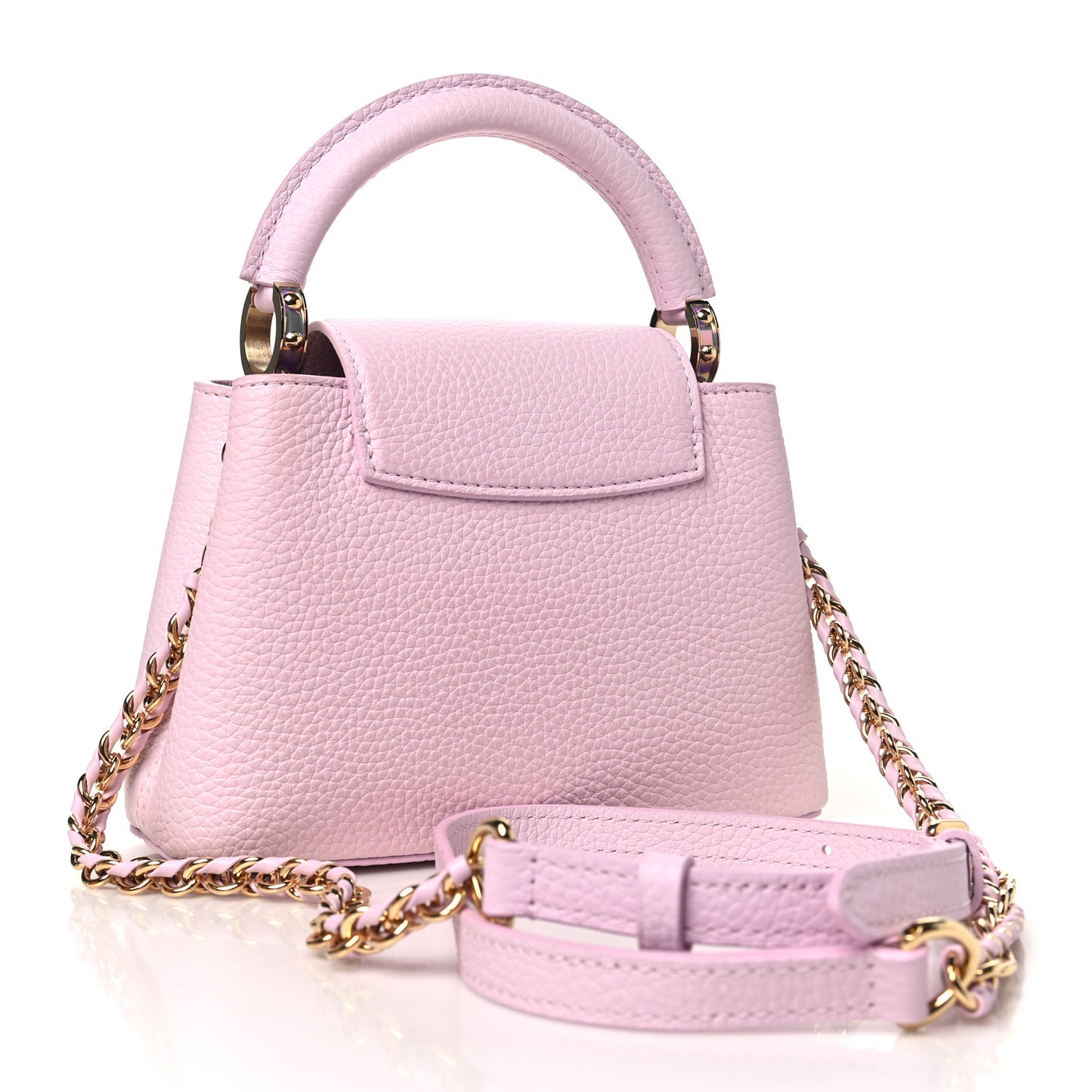Taurillon LV Ski Capucines Mini Pearly Lilac