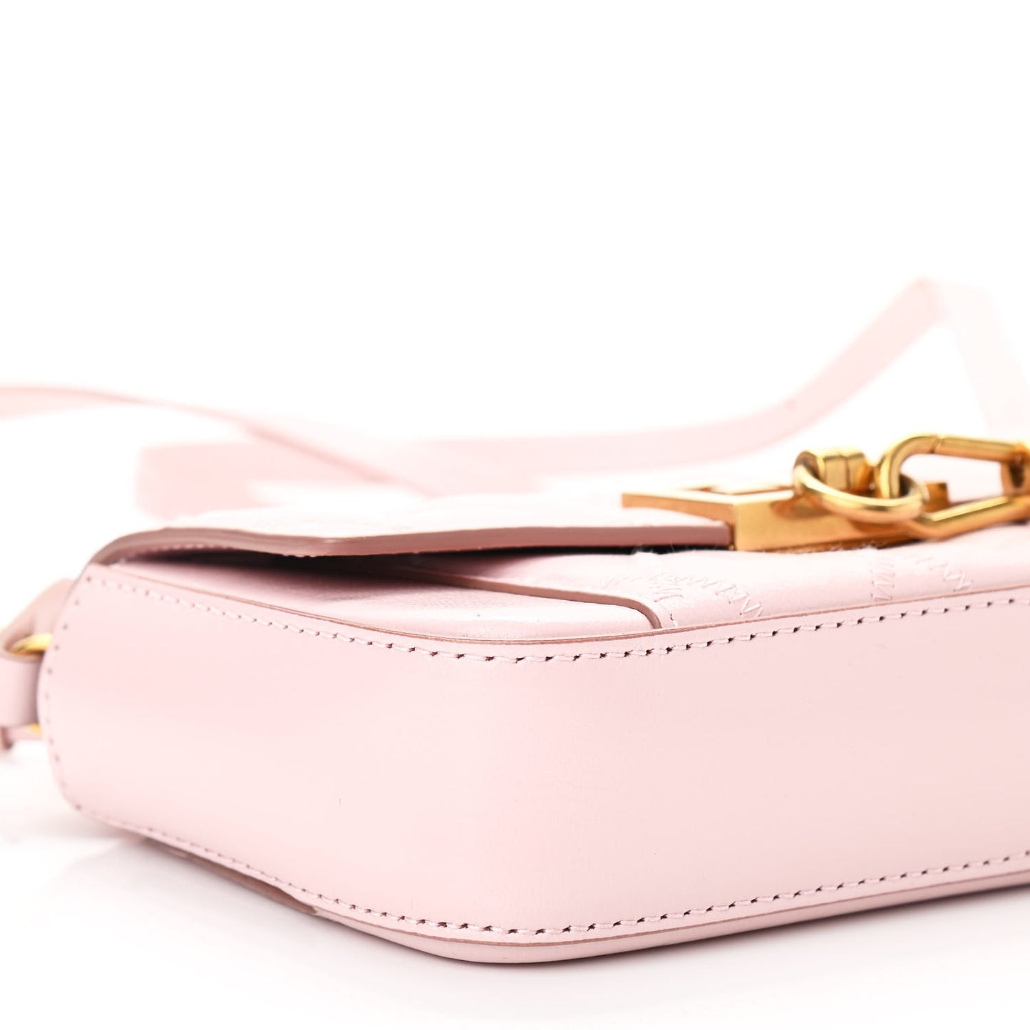 Goatskin Quilted GV3 Mini Pocket Convertible Bag Pale Pink