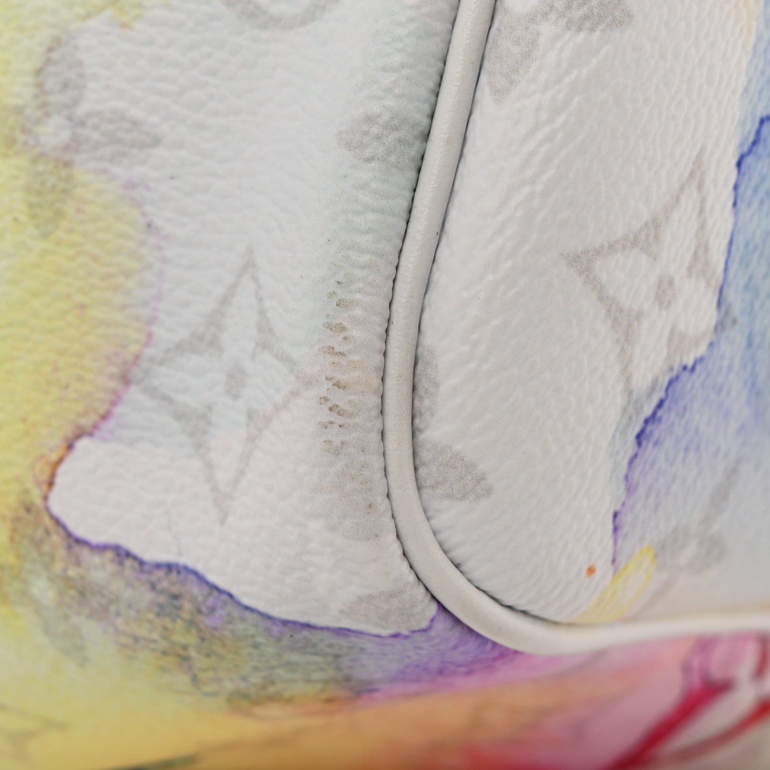 Louis Vuitton Monogram Watercolor Keepall Bandouliere 50 Multicolor 10 of 13