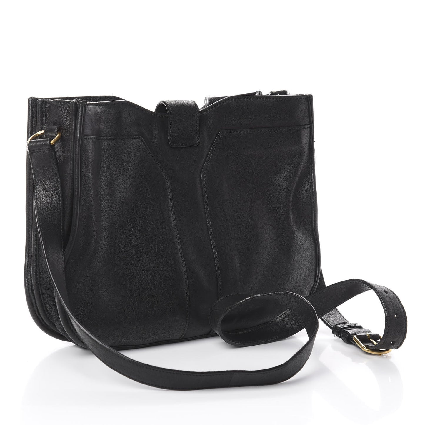 Sheepskin Medium Chyc Shoulder Bag Black