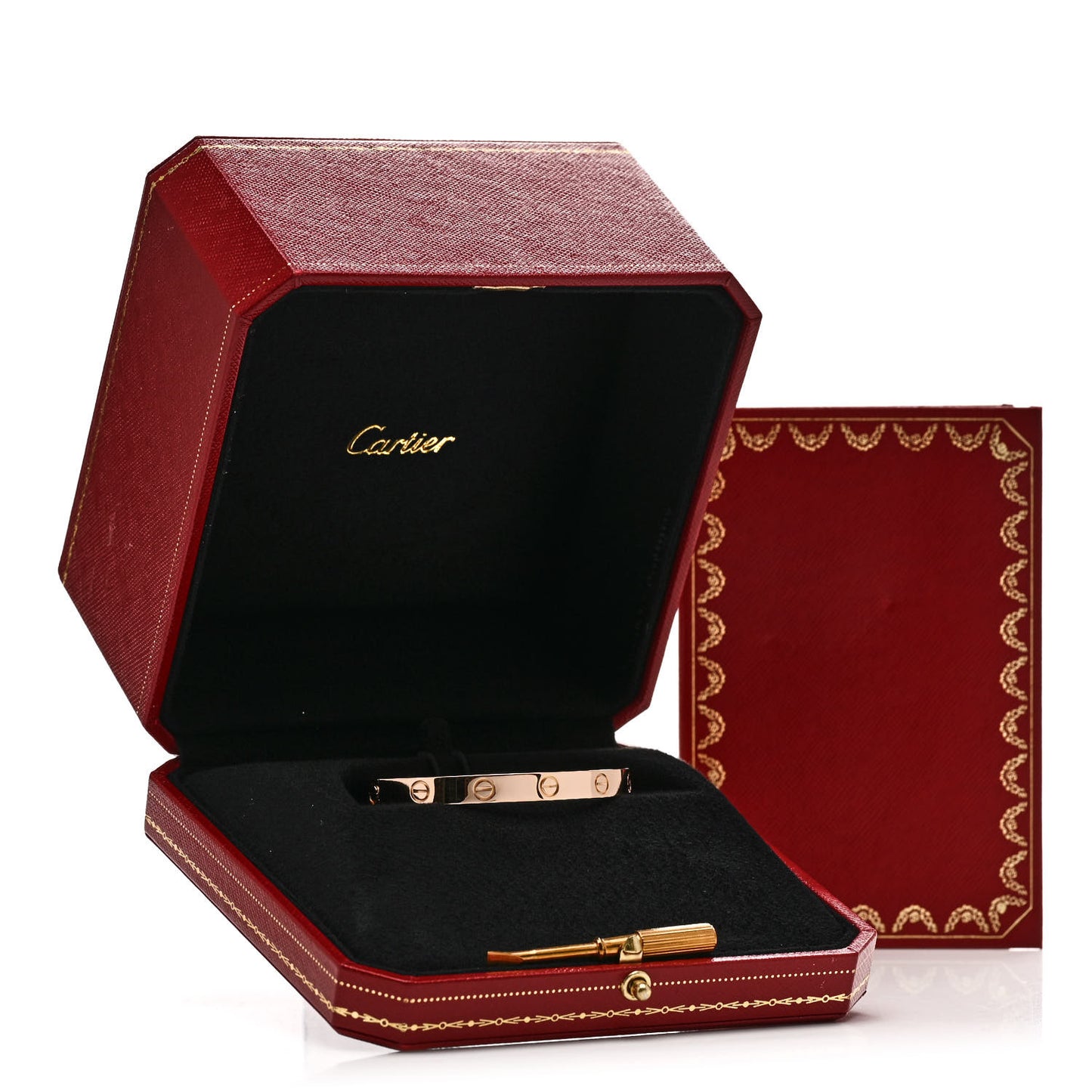 18K Pink Gold LOVE Bracelet 16
