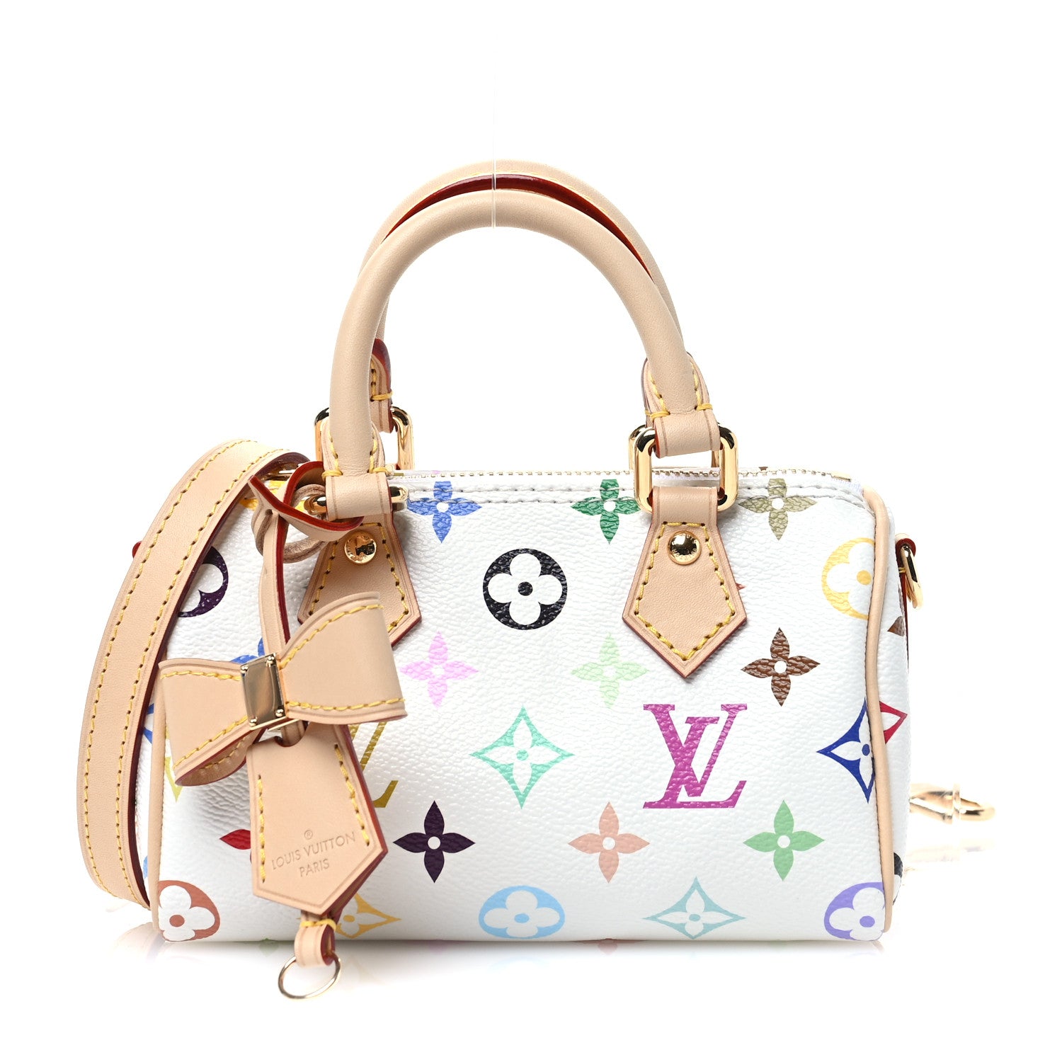 Louis Vuitton LV X TM Monogram Multicolor Nano Speedy White 1 of 9