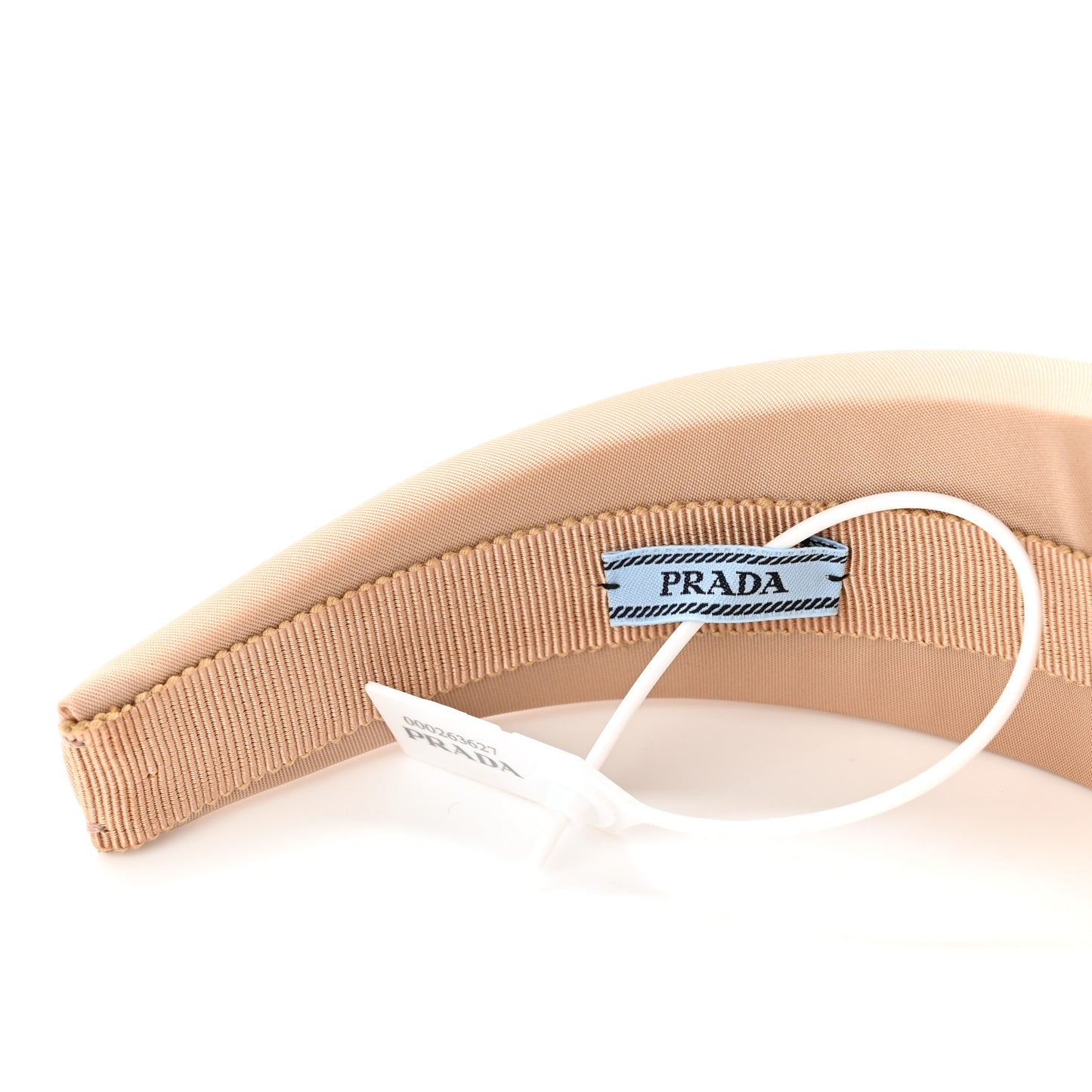 Re-Nylon Triangle Logo Headband Deserto