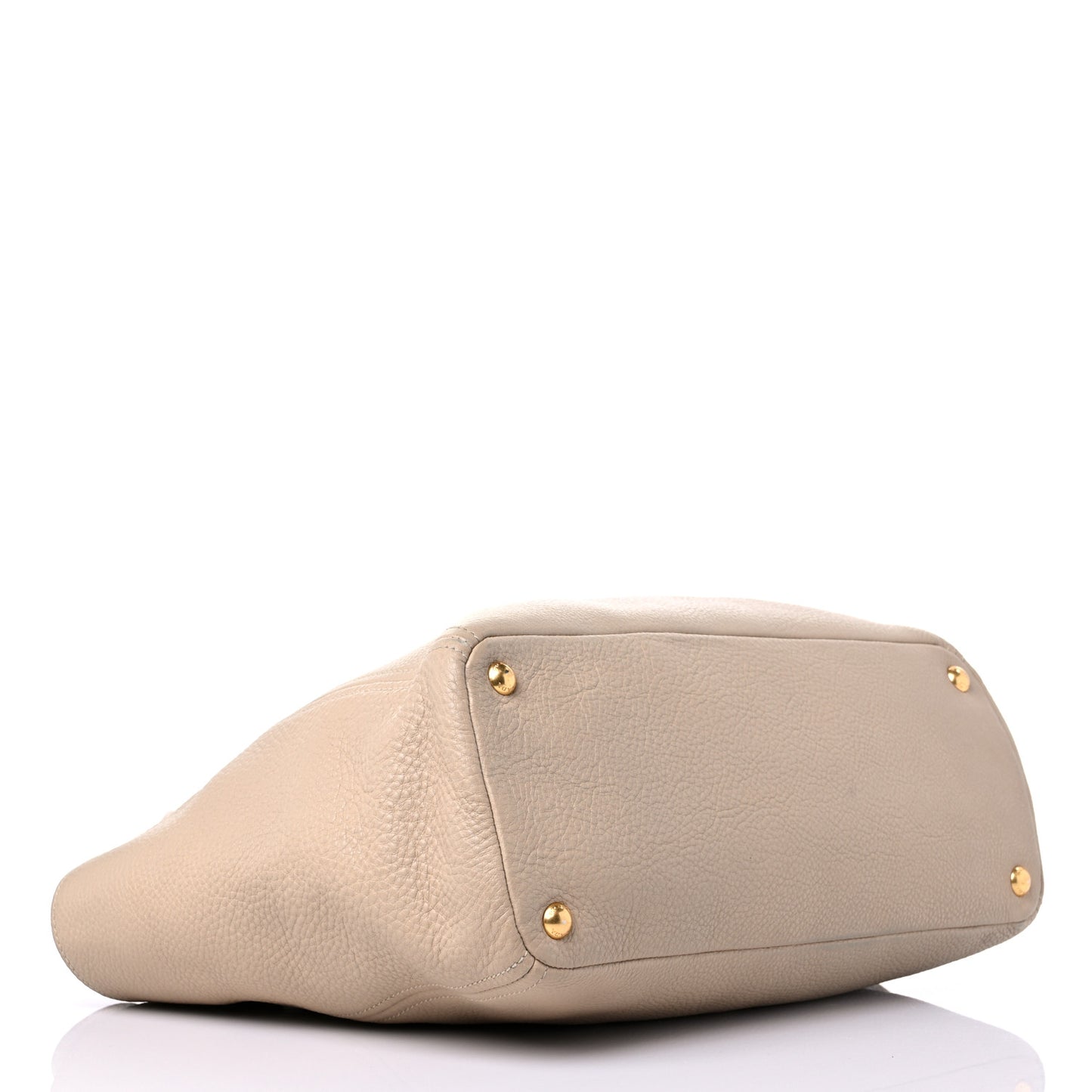 Vitello Daino Shoulder Bag Sabbia
