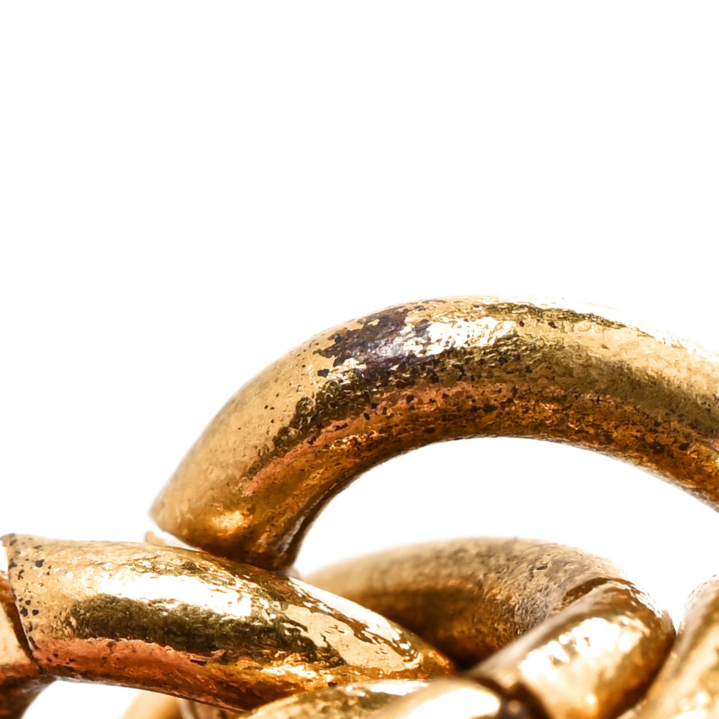 Metal 31 Rue Cambon Paris ID Chain Bracelet Gold