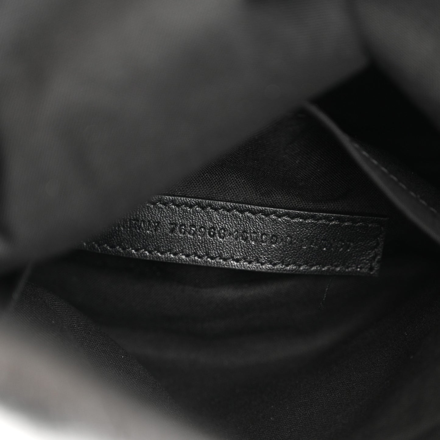 Arena Calfskin Small Monaco Chain Shoulder Bag Black
