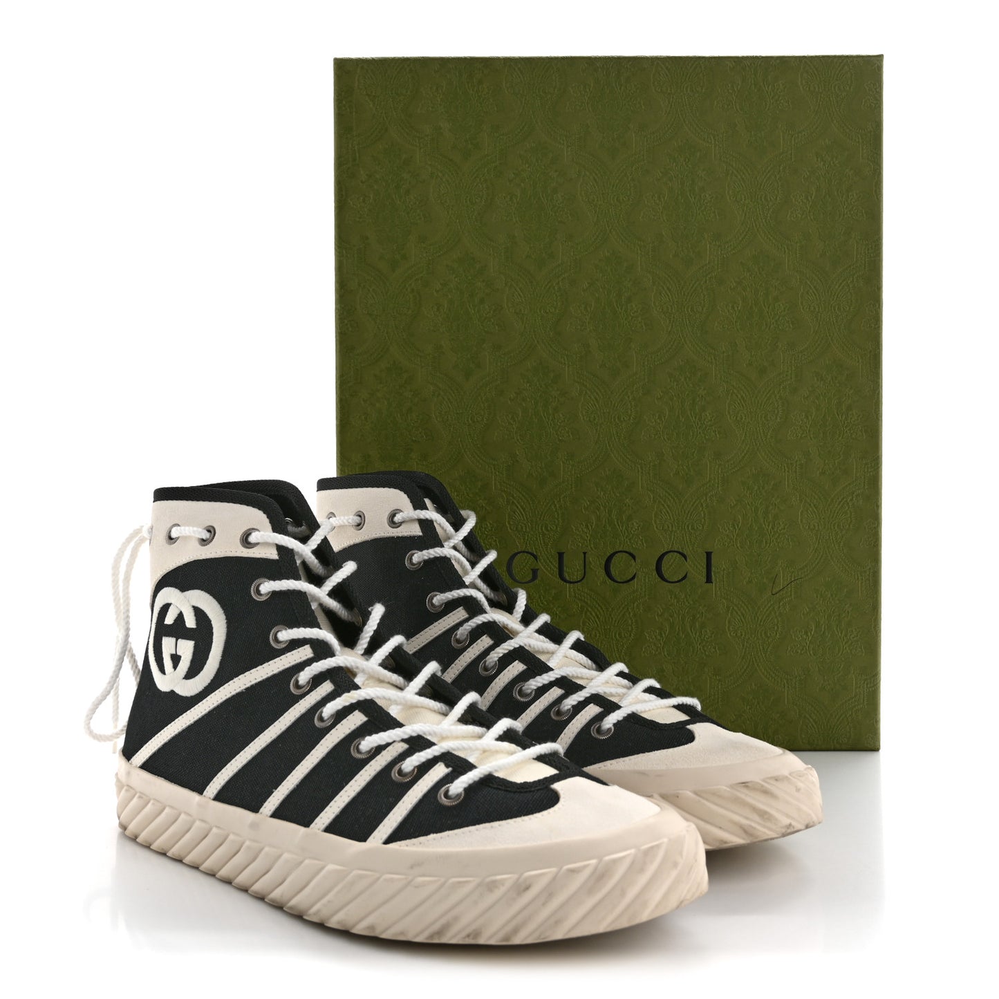 Canvas New Lace Mens Tortuga High Top Sneakers 9 Black White