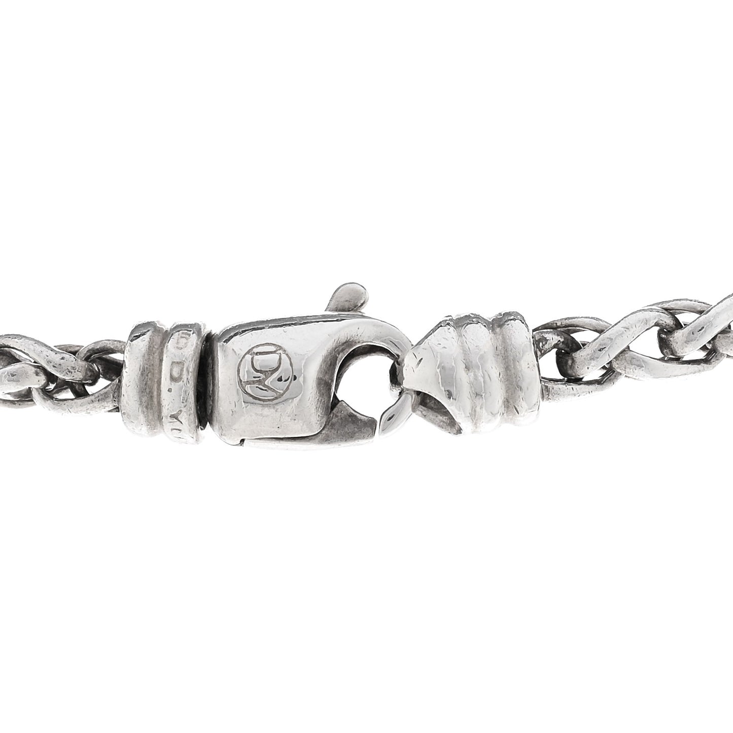 Sterling Silver 4mm Wheat Chain Necklace 20"