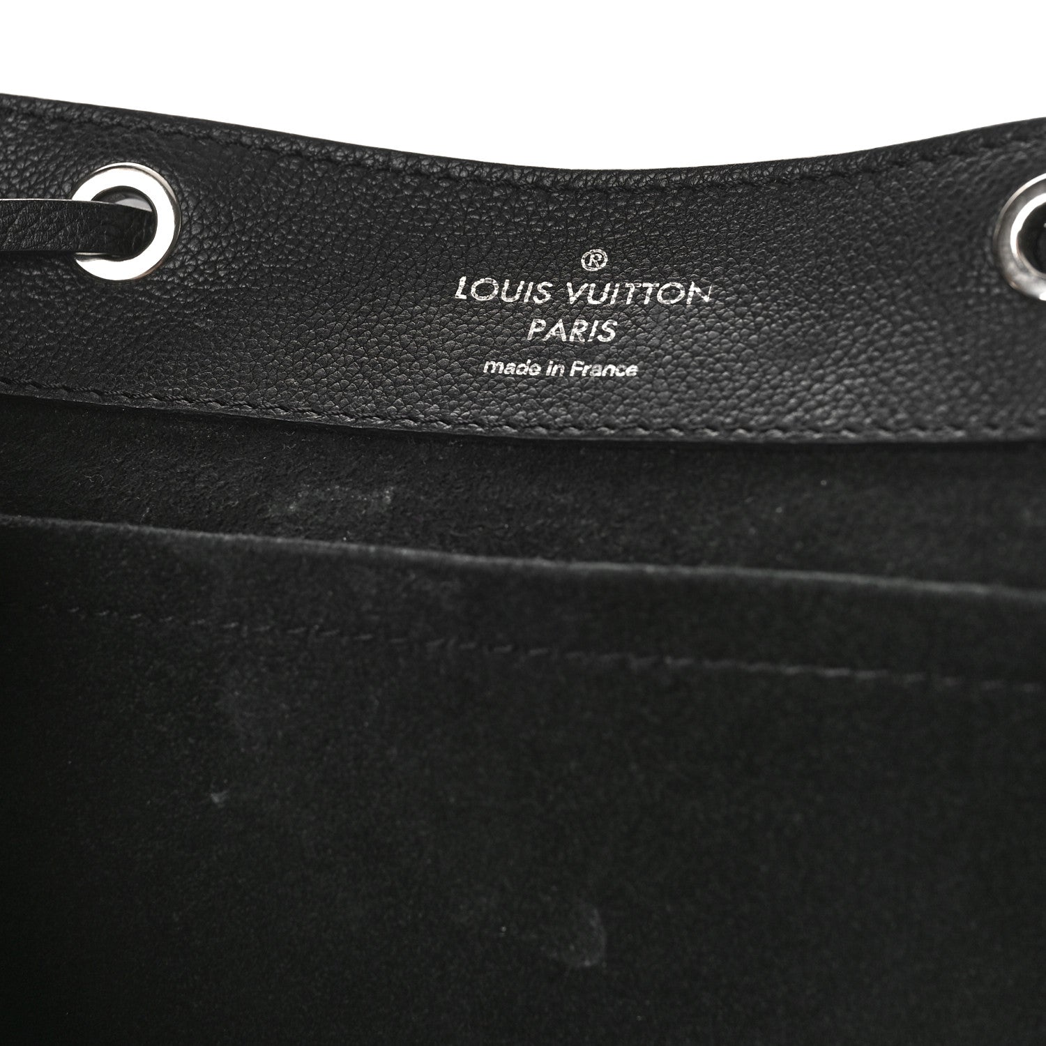 Louis Vuitton Calfskin Lockme Backpack Black 6 of 10