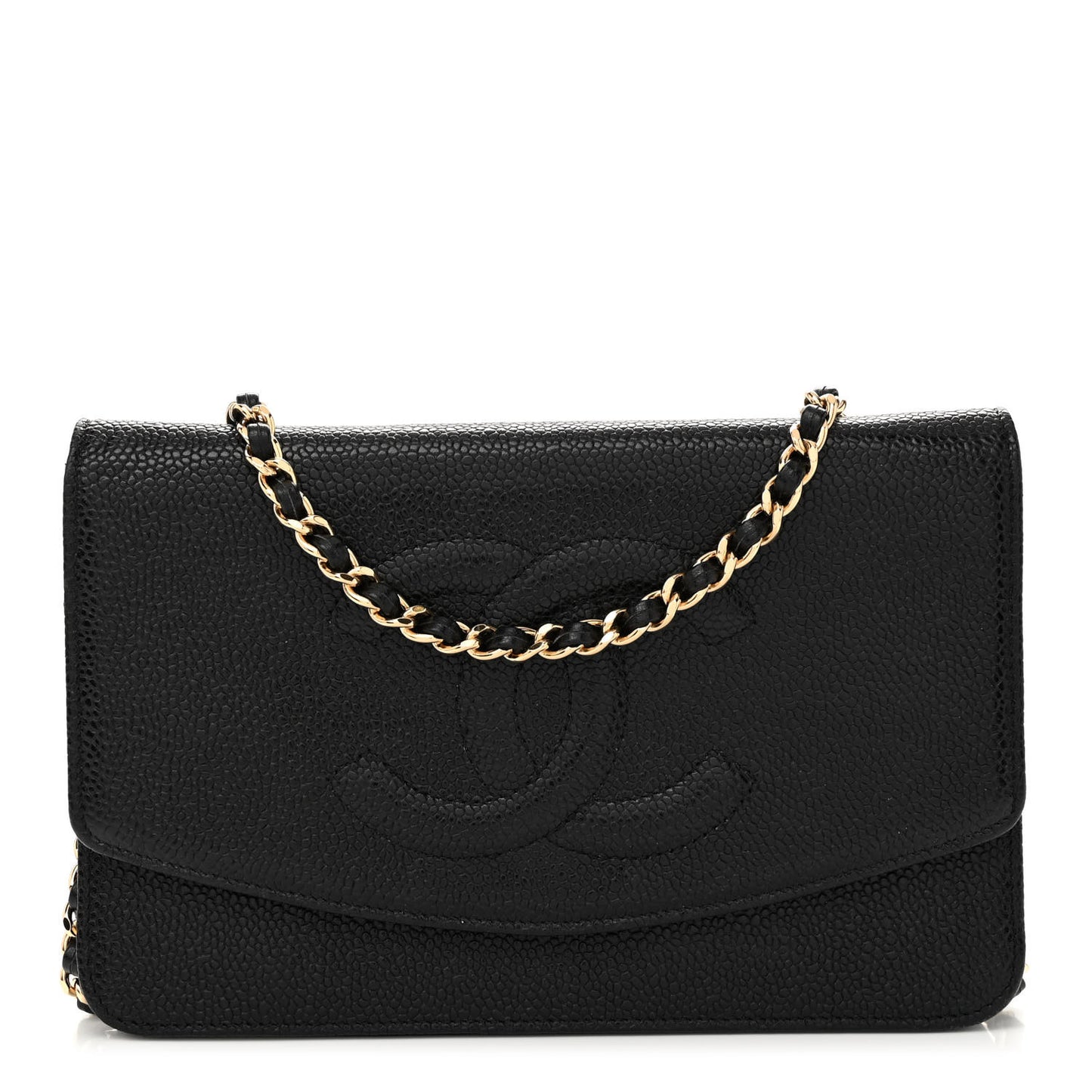 Caviar Timeless CC Wallet on Chain WOC Black