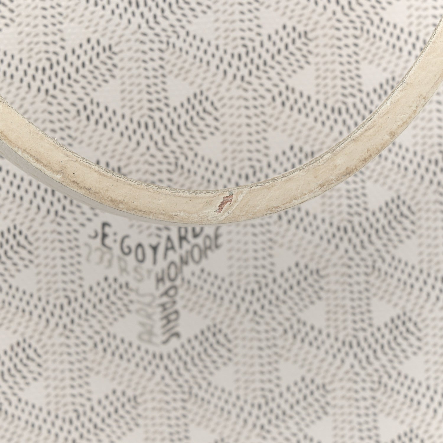 Goyard Goyardine Artois PM White 13 of 14