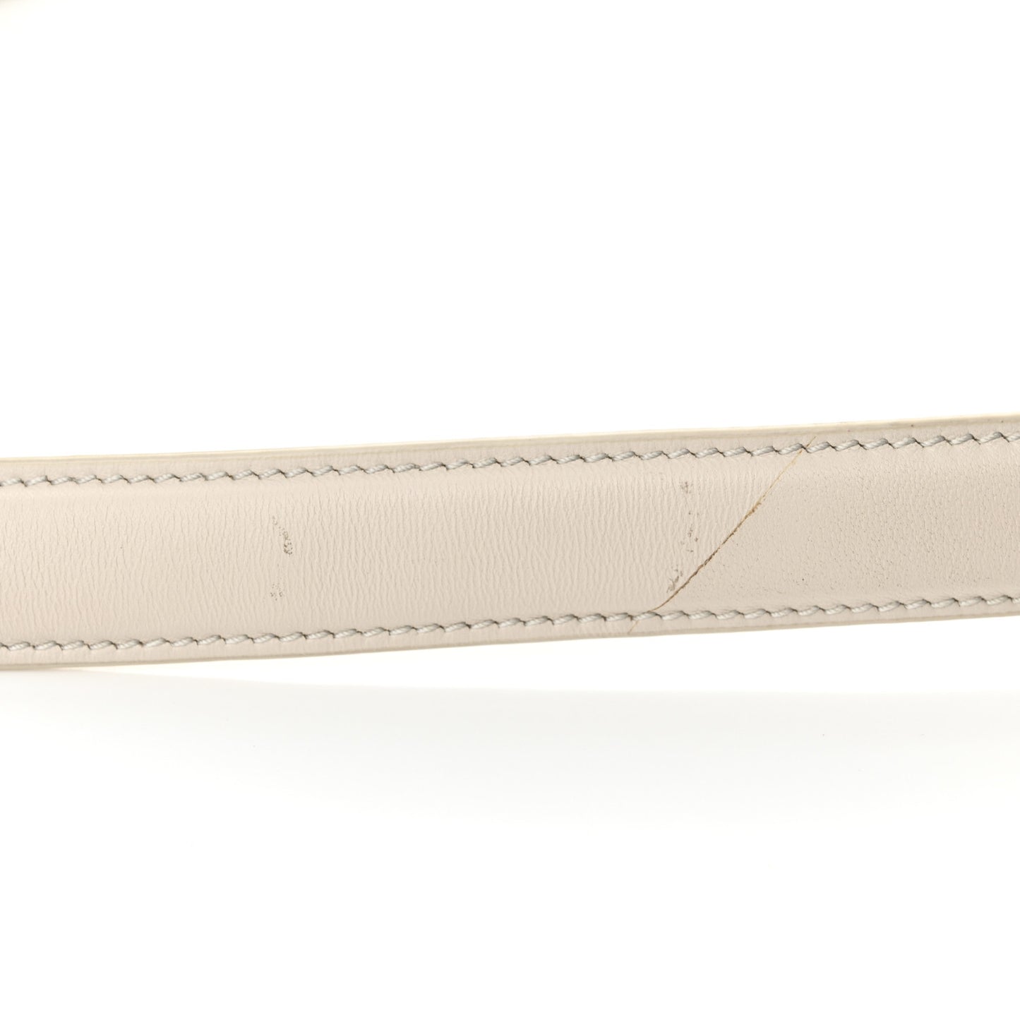 Calfskin Burrow 22 Shoulder Bag Beige