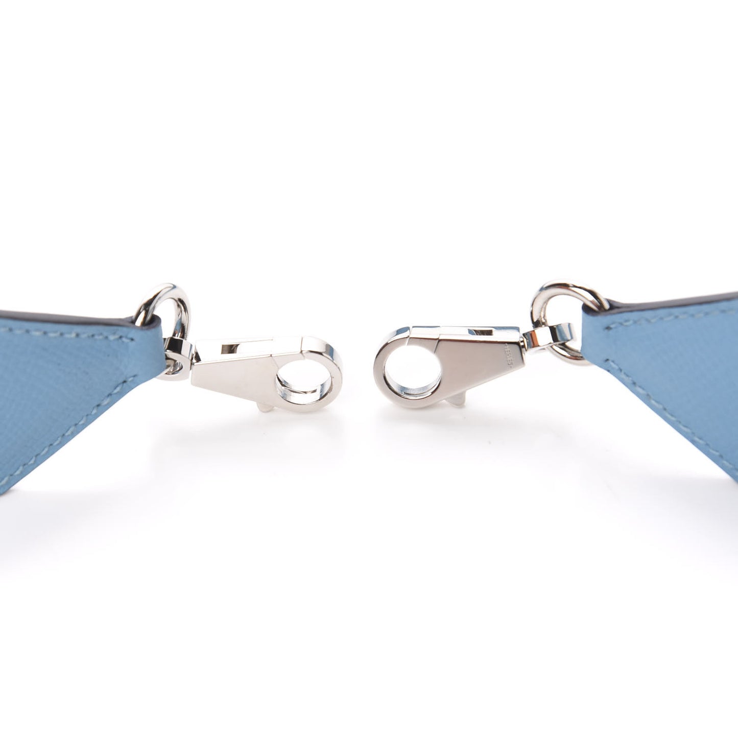 Epsom 40mm Hexagone Tressage Shoulder Strap Bleu De Nord Rouge De Coeur Gold