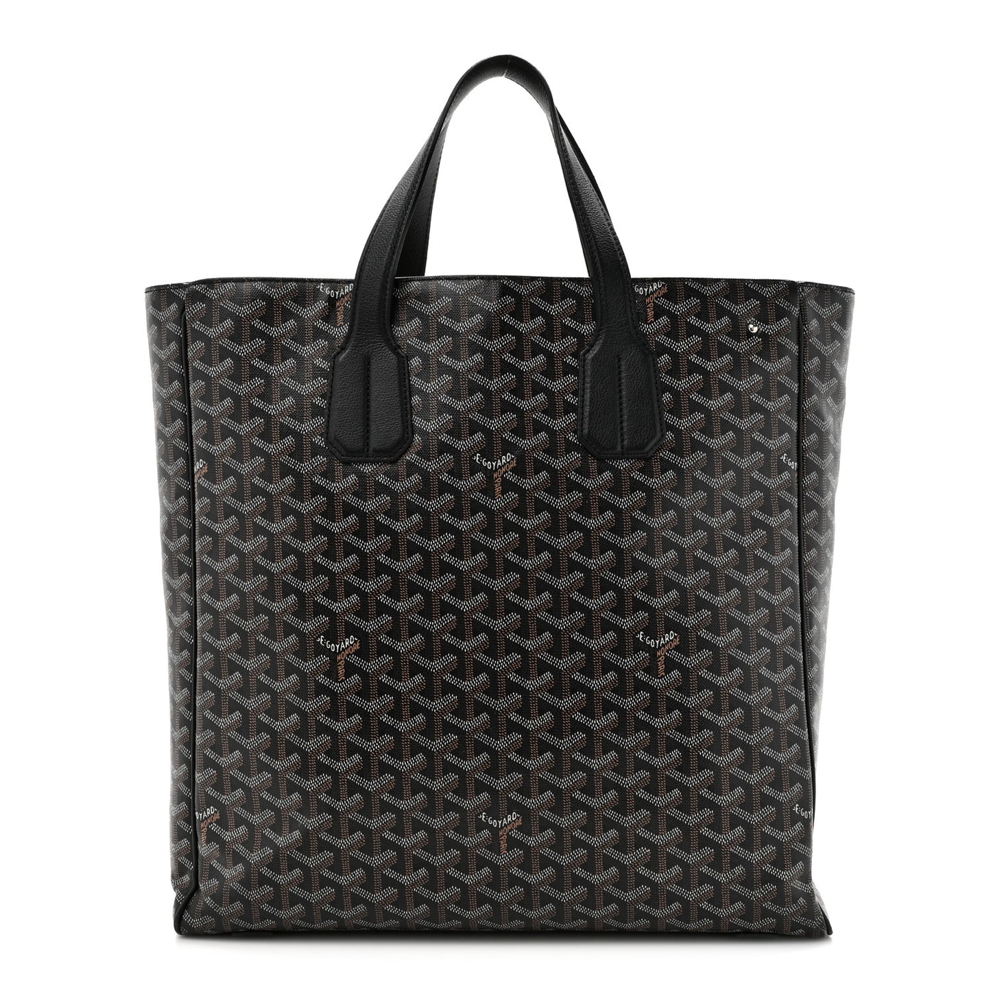 Goyardine Voltaire III Tote Black