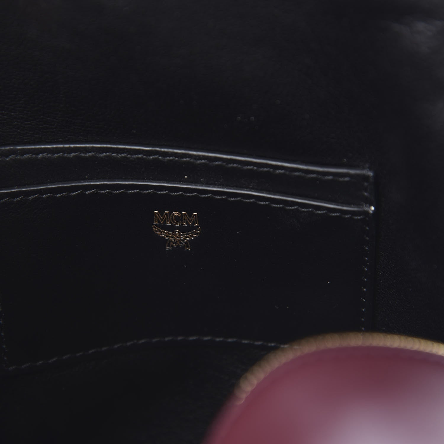 MCM Calfskin Mini Duchess Polke Studs Backpack Mystic Purple 6 of 14