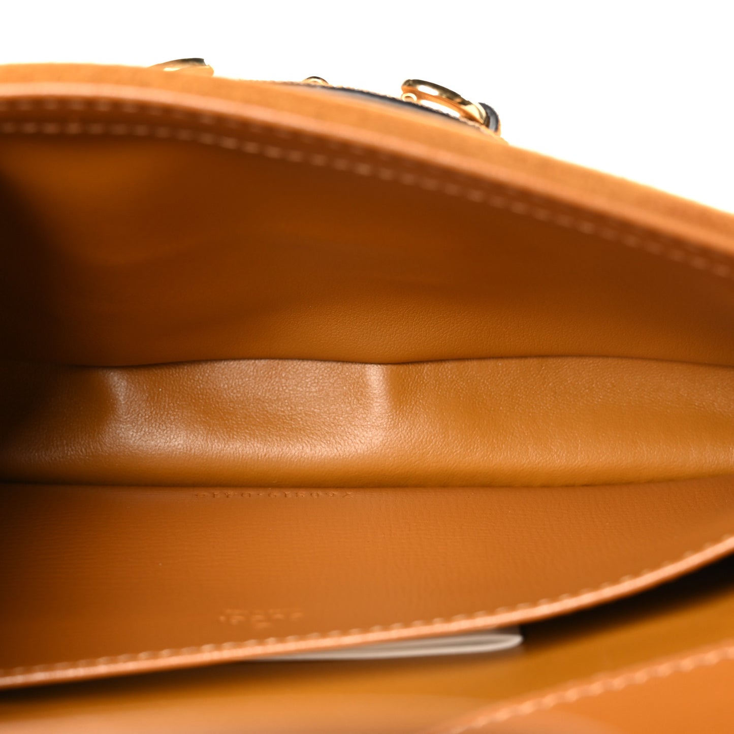 Suede Shearling Horsebit Mini 1955 Shoulder Bag Honey Beige Milk