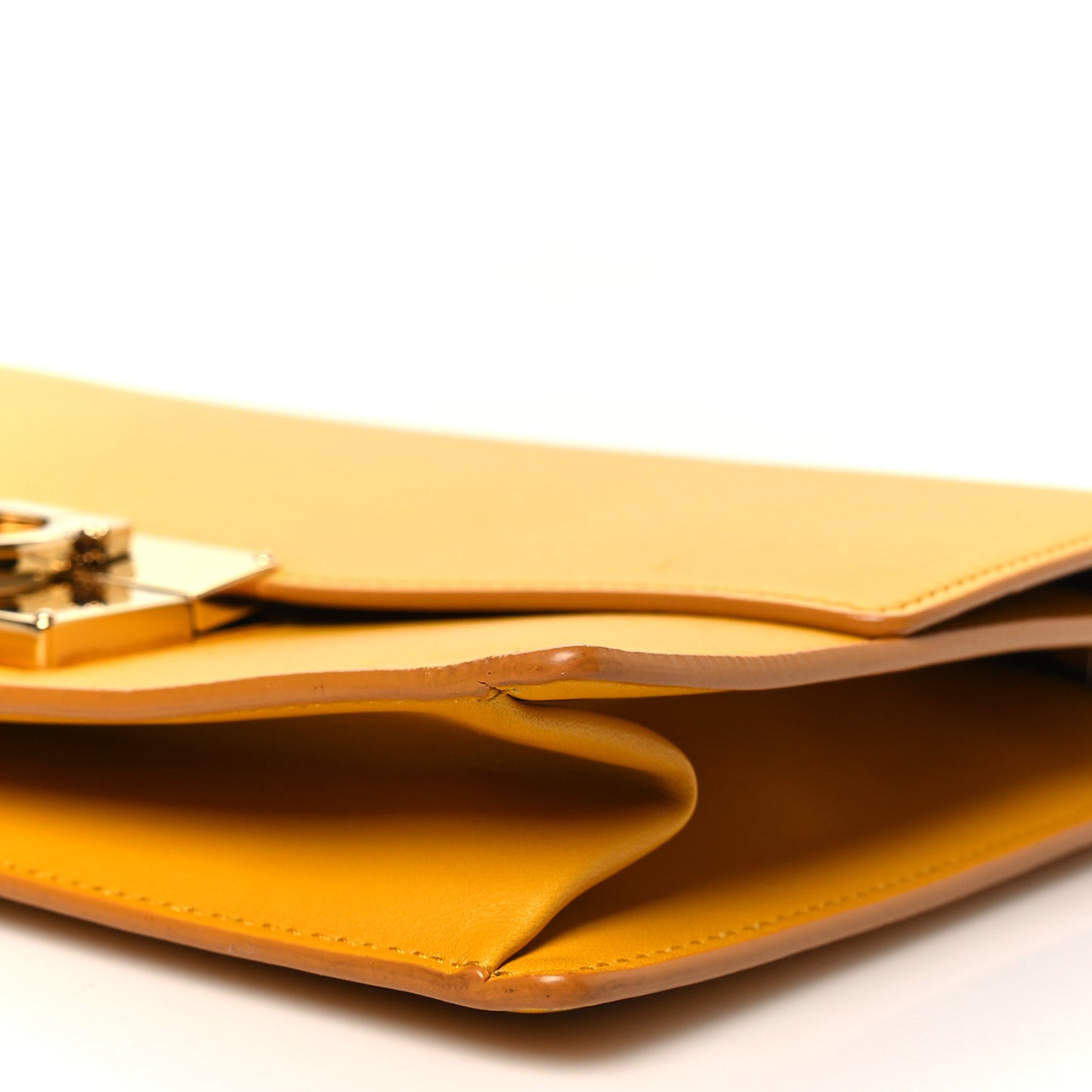 Calfskin Medium Aileen Bag Yellow