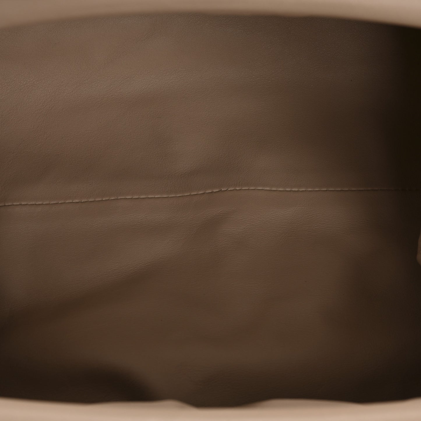 Smooth Butter Calf The Pouch Oversized Clutch Plaster