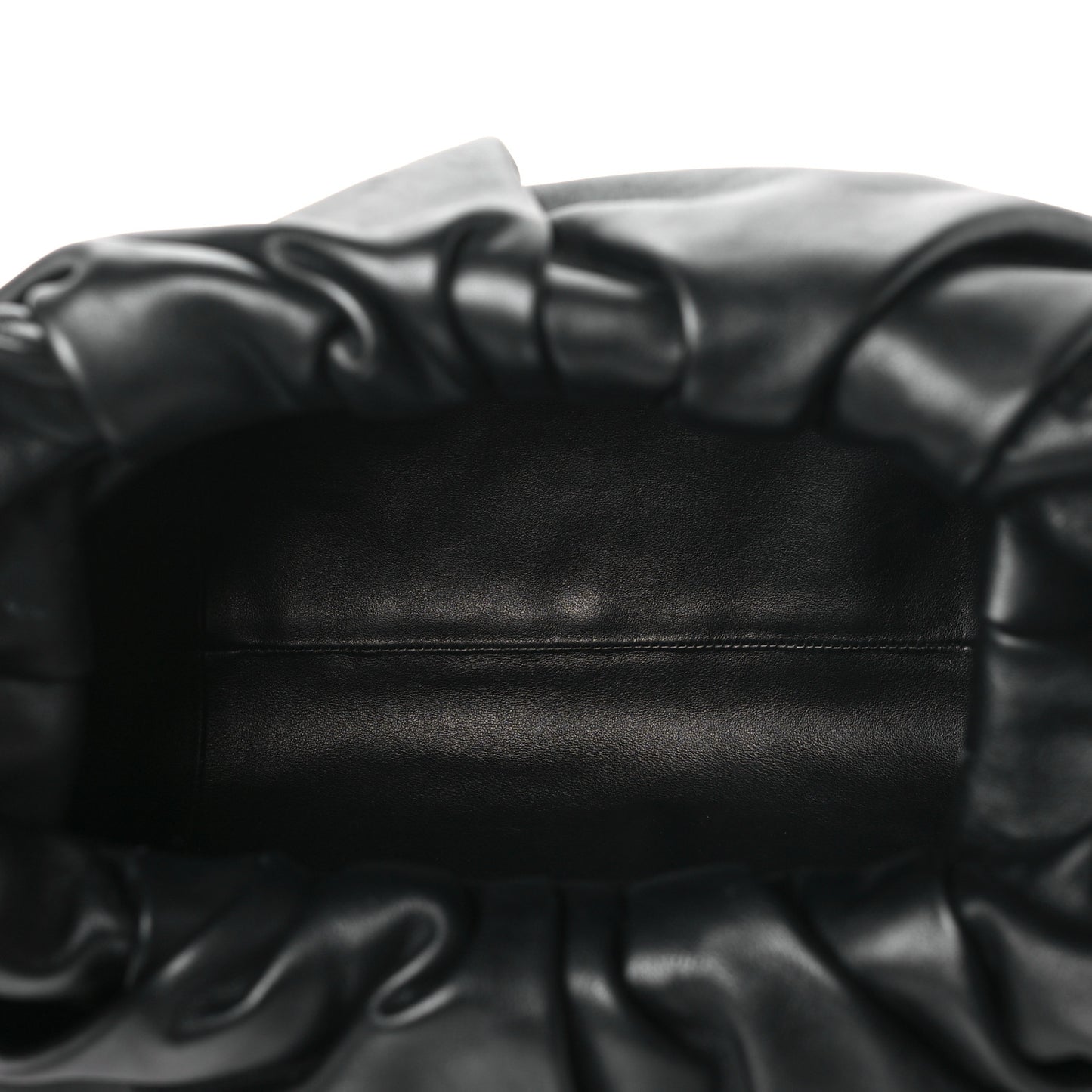 Smooth Butter Calfskin Small The Shoulder Pouch Black