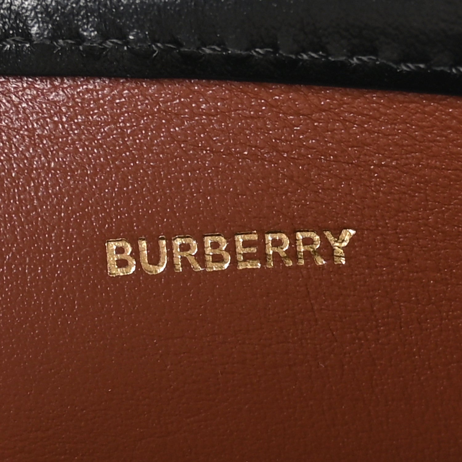 Burberry E-Canvas Calfskin Stripe Icon Barrel Bag Archive Beige 6 of 10