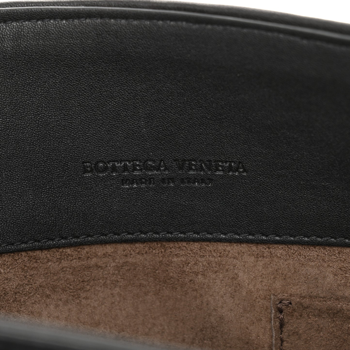 Nappa Intrecciato Fringe Flap Grey